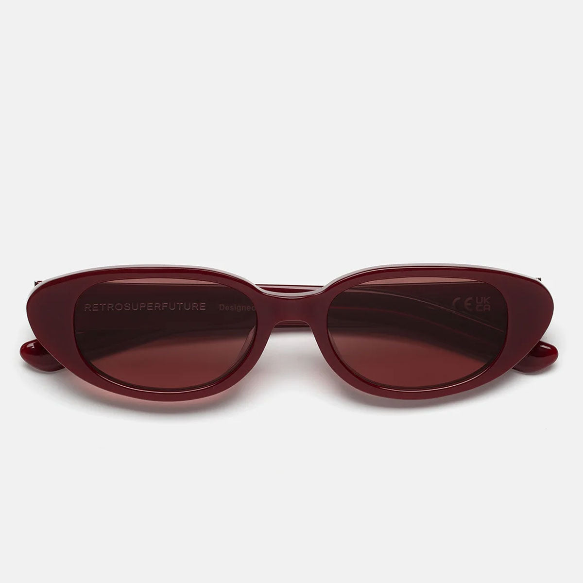 RetroSuperFuture Occhiali da Sole IEFU AN3 Vega Bordeaux Bordeaux/Bordeaux Unisex