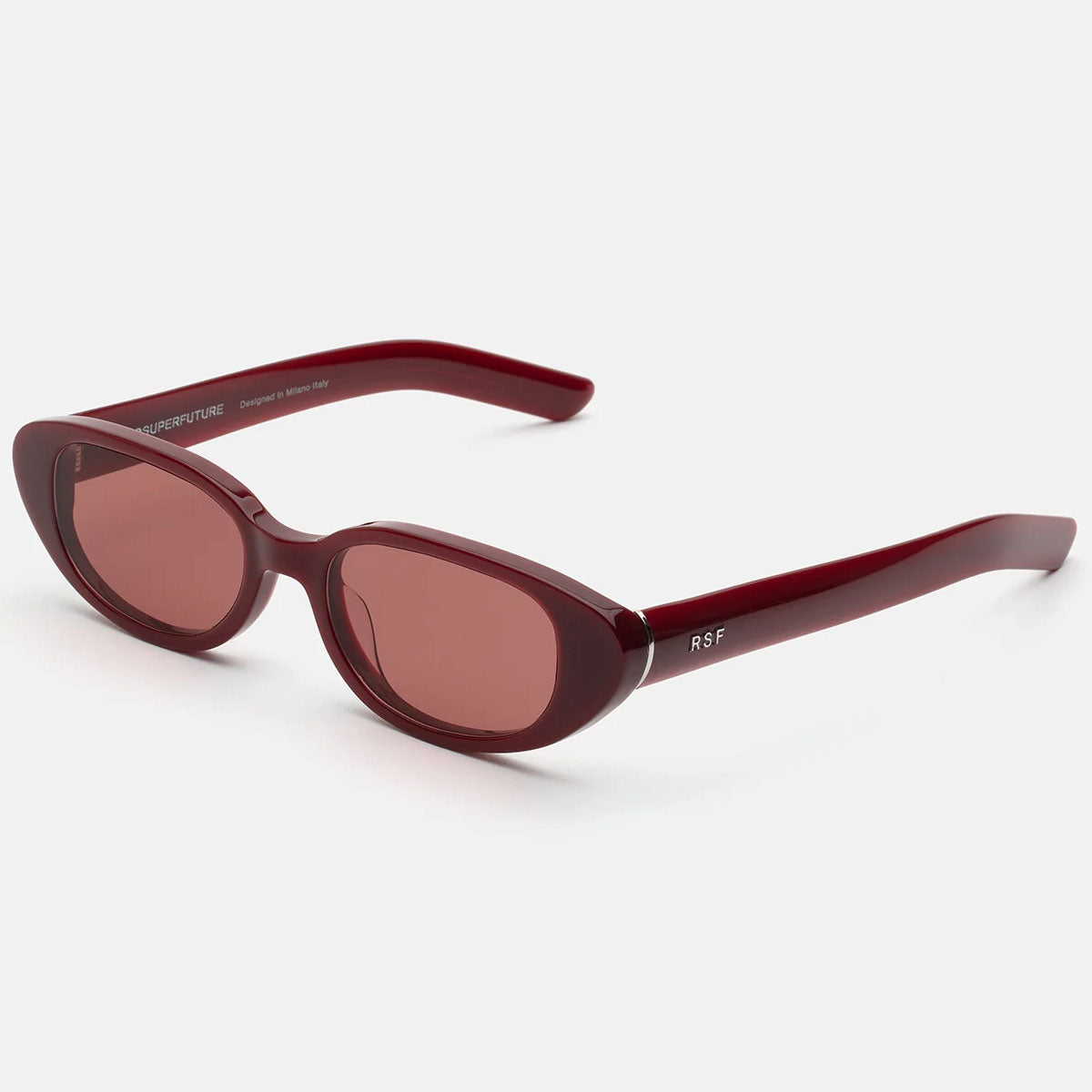 RetroSuperFuture Occhiali da Sole IEFU AN3 Vega Bordeaux Bordeaux/Bordeaux Unisex