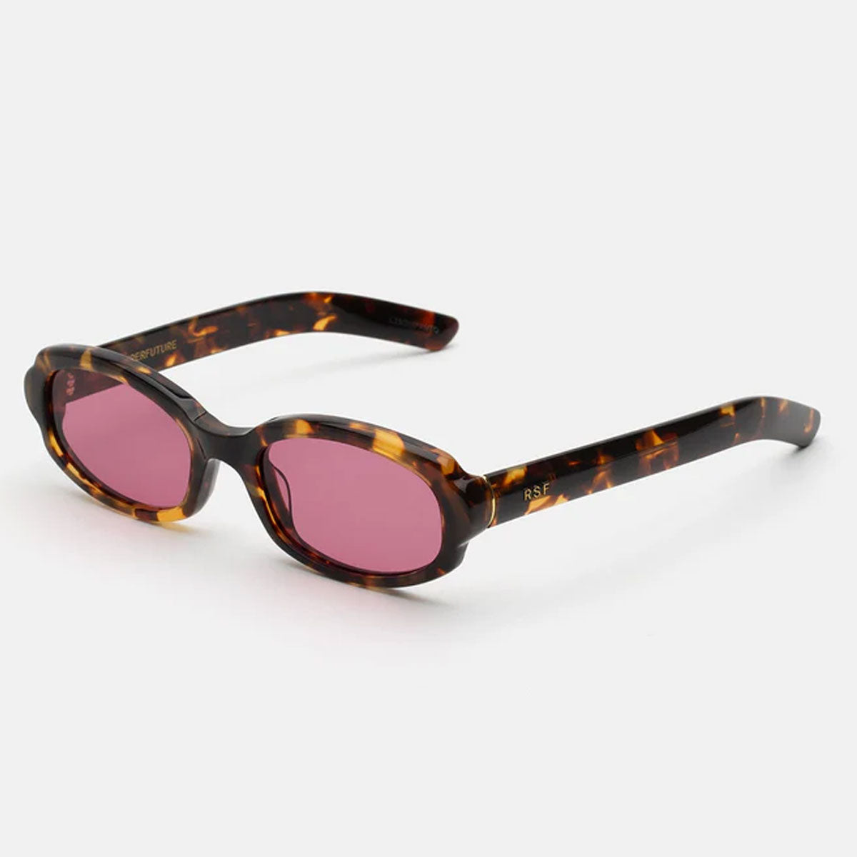 RetroSuperFuture Occhiali da Sole IEHB L33 Esatto Burnt Havana Marrone/Viola Unisex