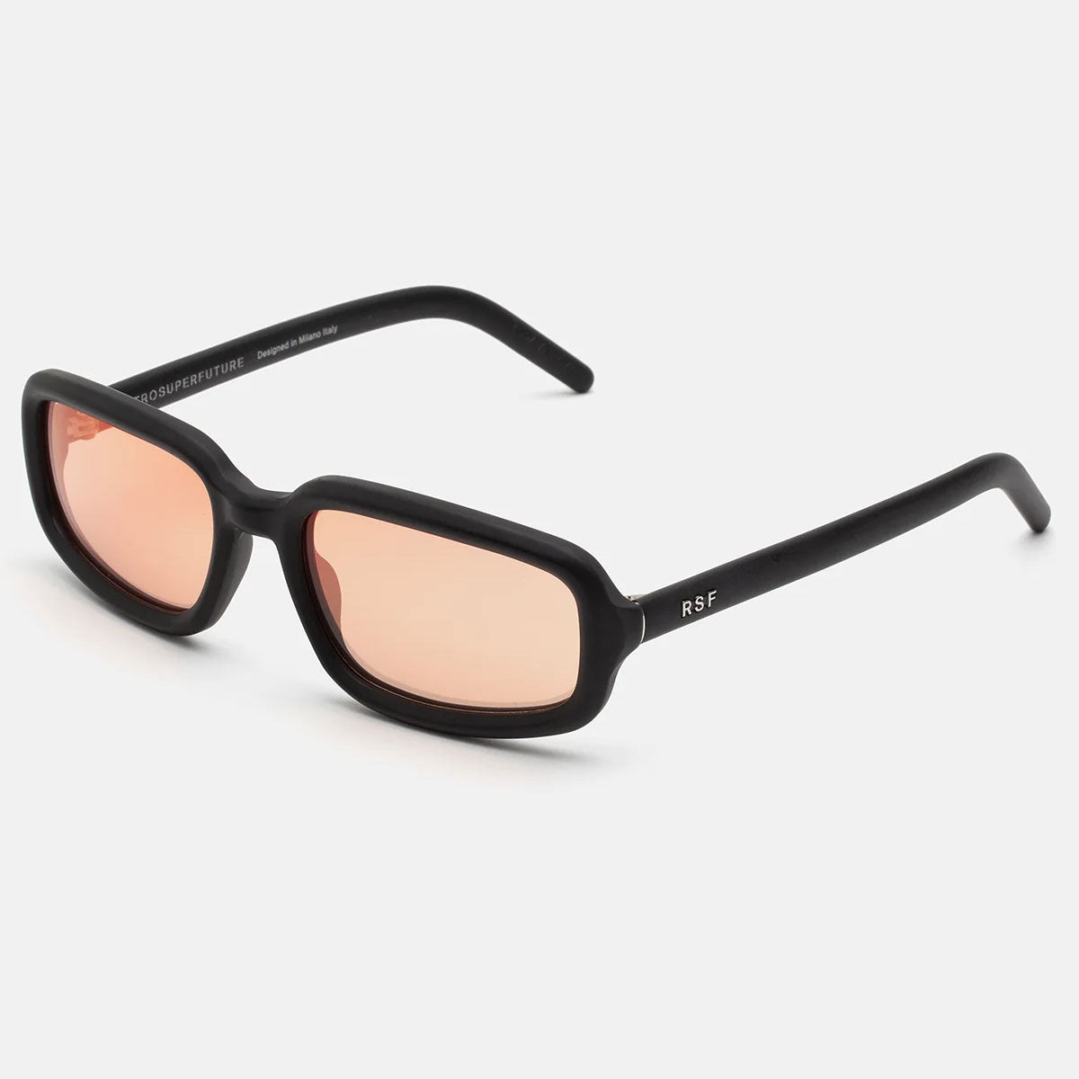 RetroSuperFuture Occhiali da Sole IFEW TQ9 Troll Black Matte Nero/Rosa Unisex