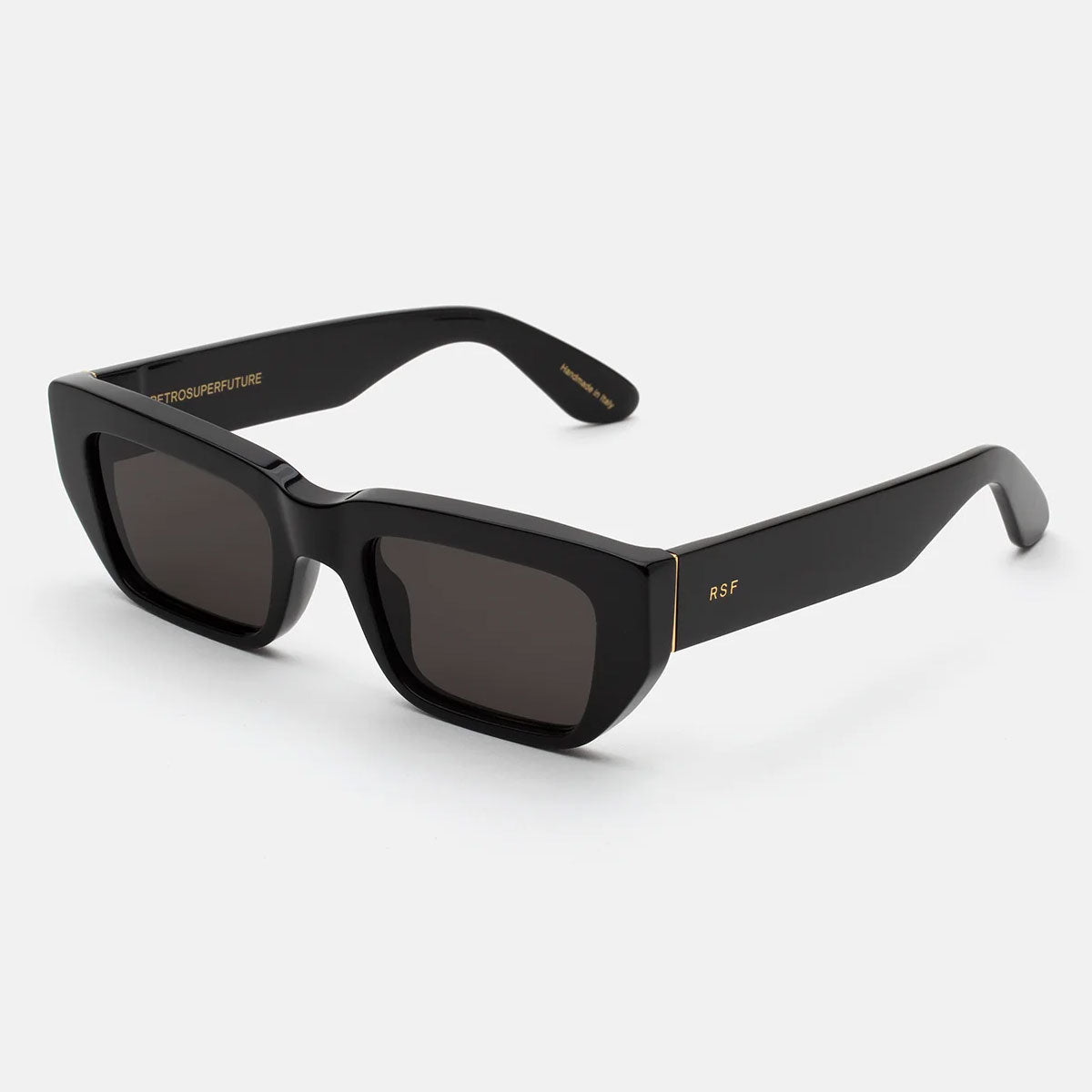 RetroSuperFuture Occhiali da Sole IJXI 6ES Ra Black Nero/Nero Unisex