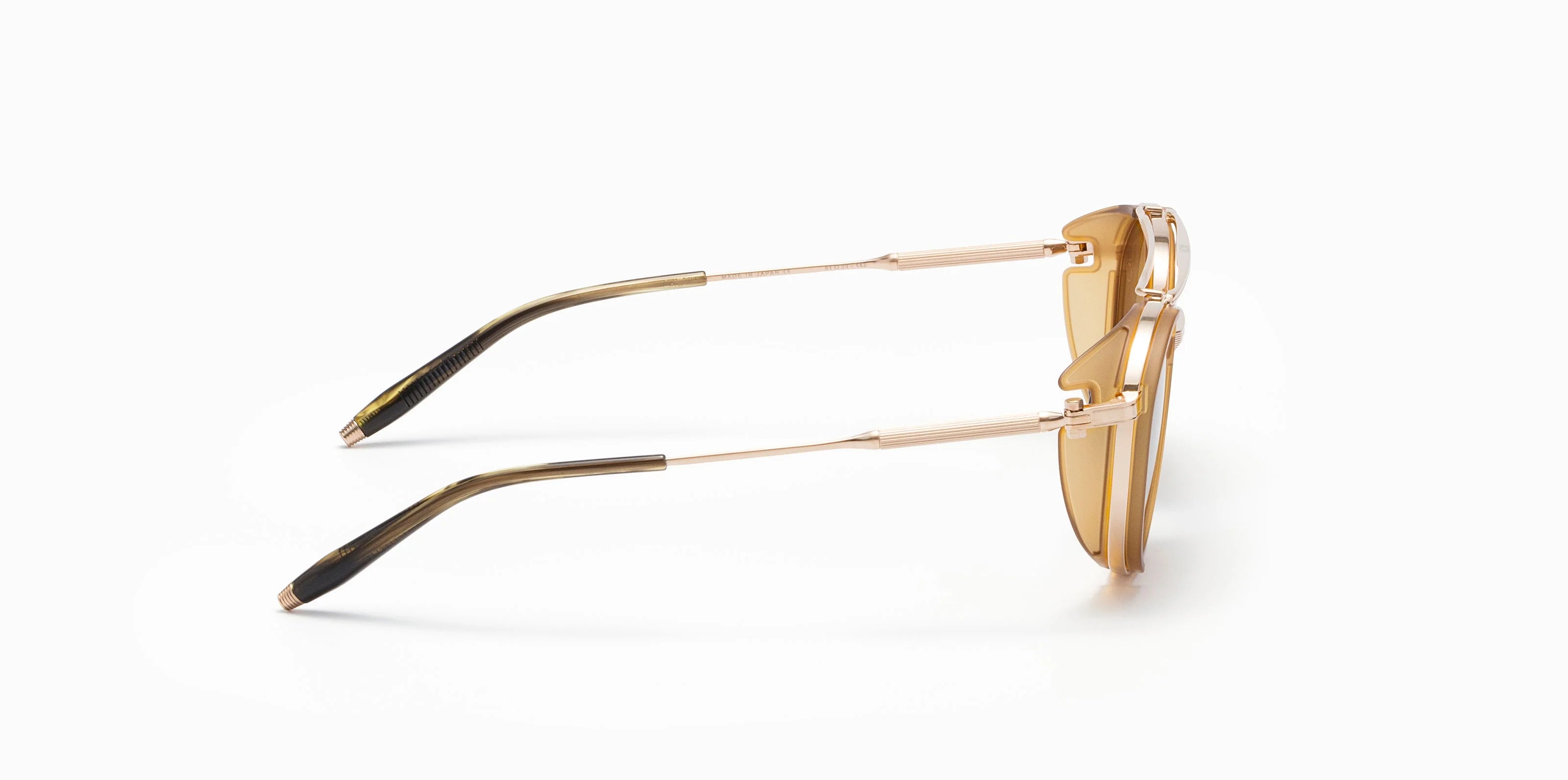 Occhiali da sole AKONI SKYMAPPER Brushed White Gold