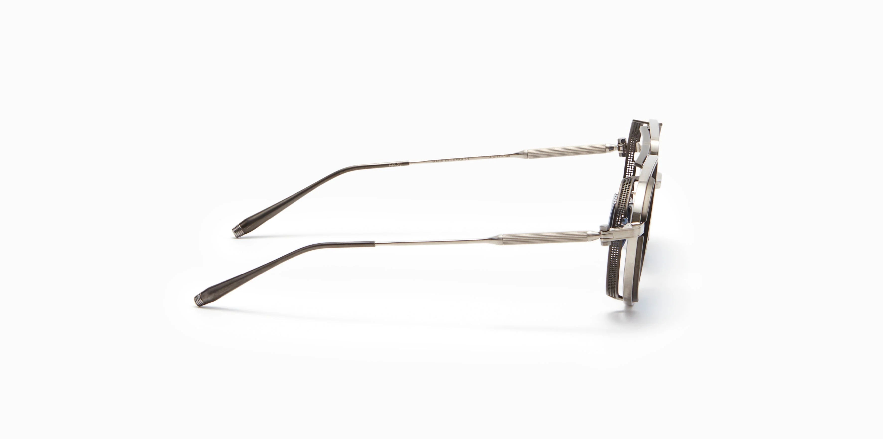 Occhiali da sole AKONI SKYRACER BRUSHED SILVER