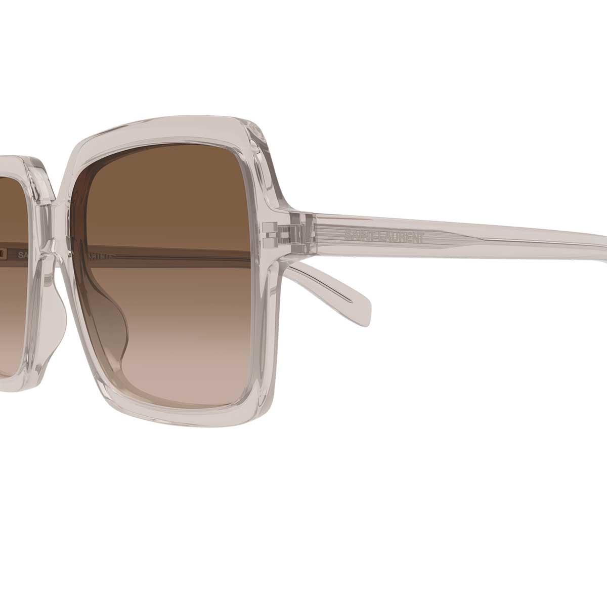 Saint Laurent Occhiali da Sole SL 174 006 Nude/Marrone Donna