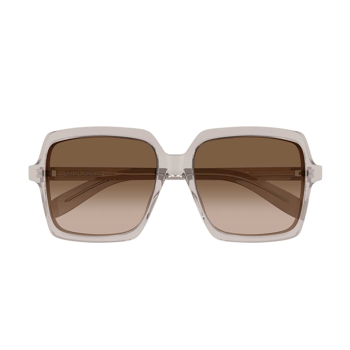 Saint Laurent Occhiali da Sole SL 174 006 Nude/Marrone Donna