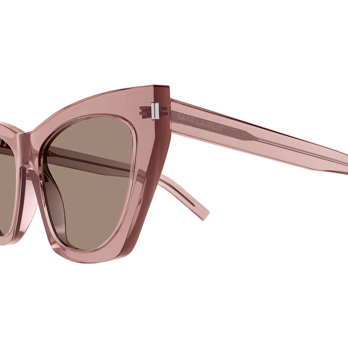 Saint Laurent Occhiali da Sole SL 214 KATE 022 New Wave Rosa/Marrone Donna