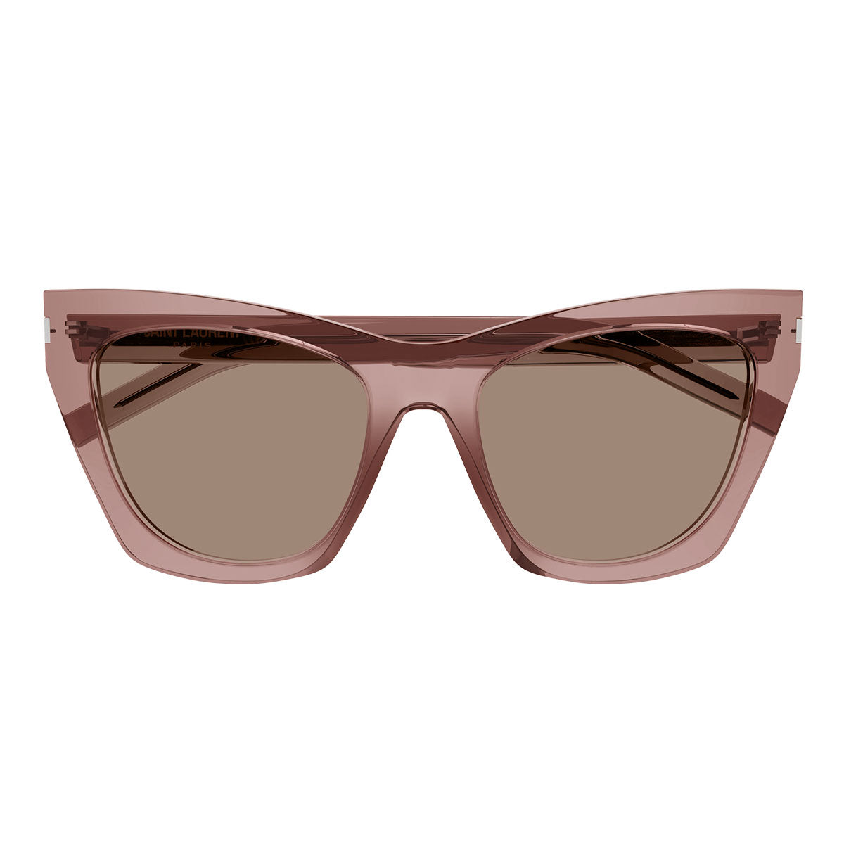 Saint Laurent Occhiali da Sole SL 214 KATE 022 New Wave Rosa/Marrone Donna