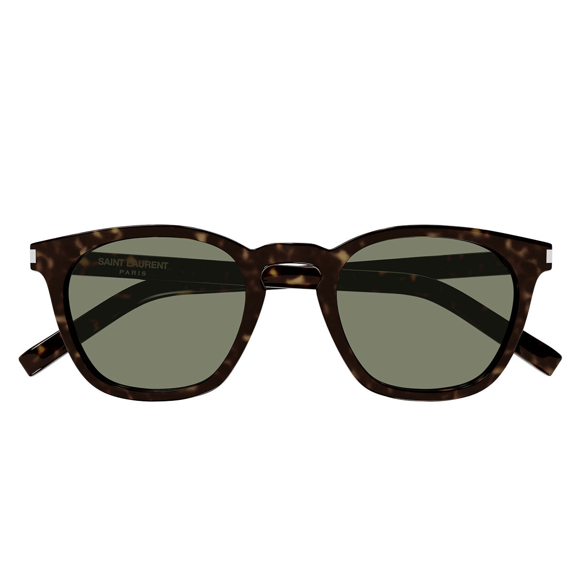 Saint Laurent Occhiali da Sole SL 28 049 Marrone/Verde Unisex