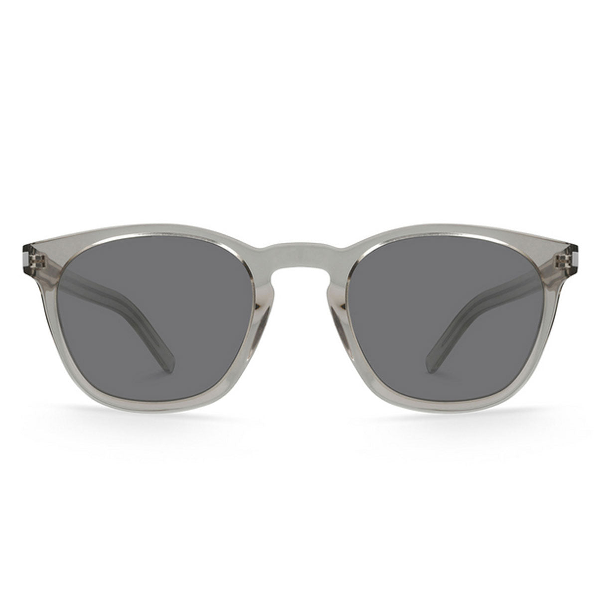Saint Laurent Occhiali da Sole SL 28 SLIM 006 Beige/Argento Unisex