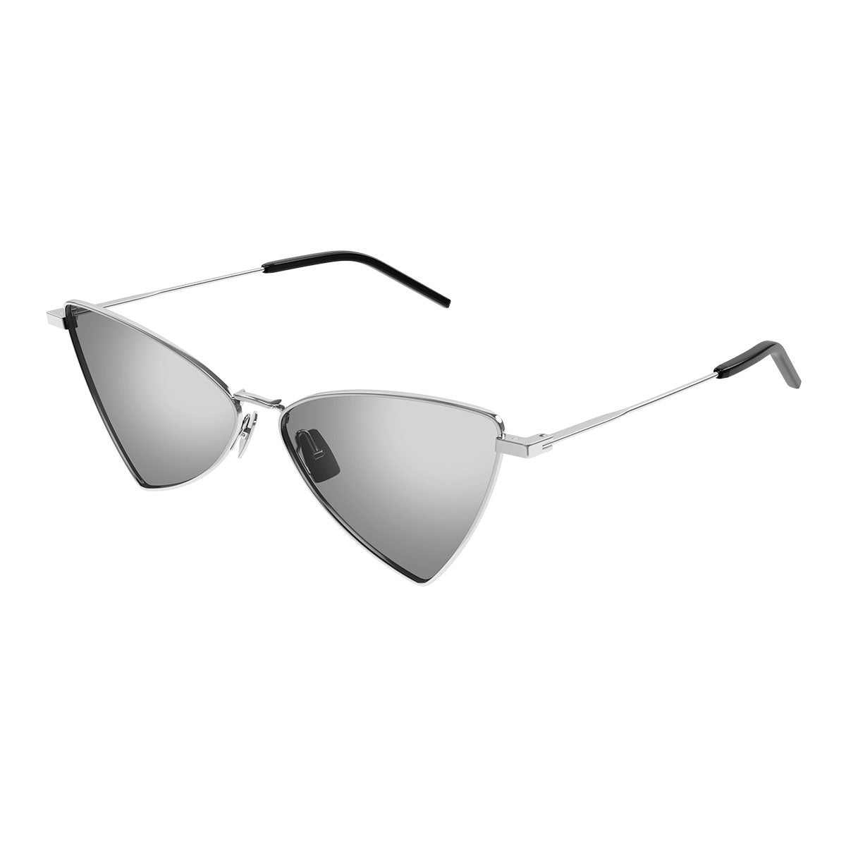 Saint Laurent Occhiali da Sole SL 303 Jerry 010 New Wave Argento/Grigio Unisex 2