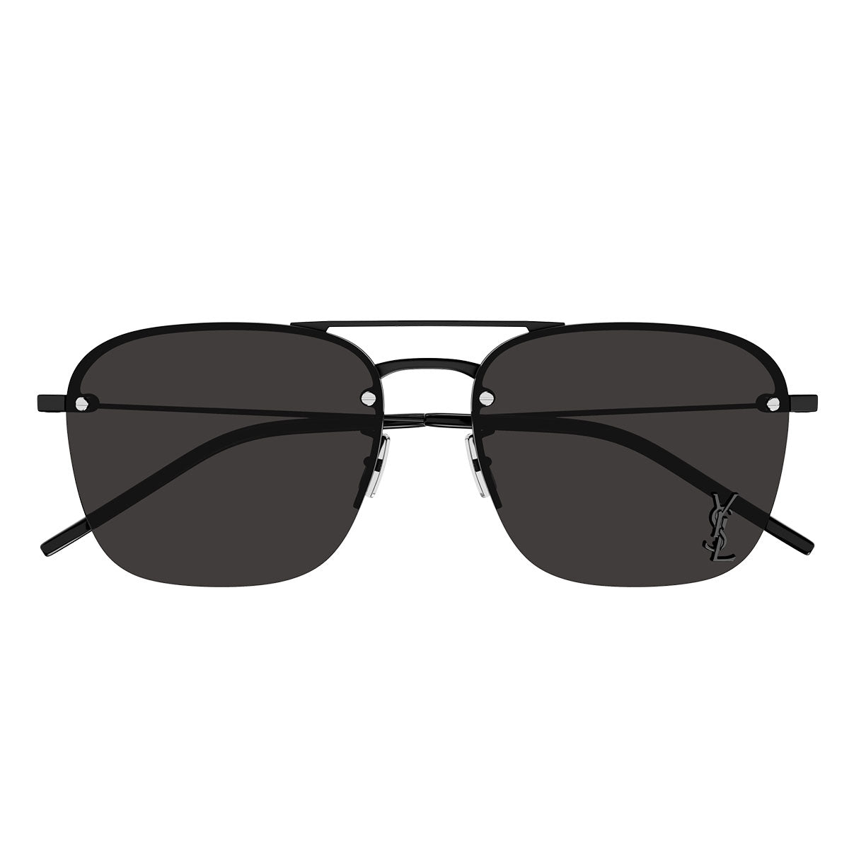 Saint Laurent Occhiali da Sole SL 309 M 001 Nero Opaco/Nero Unisex