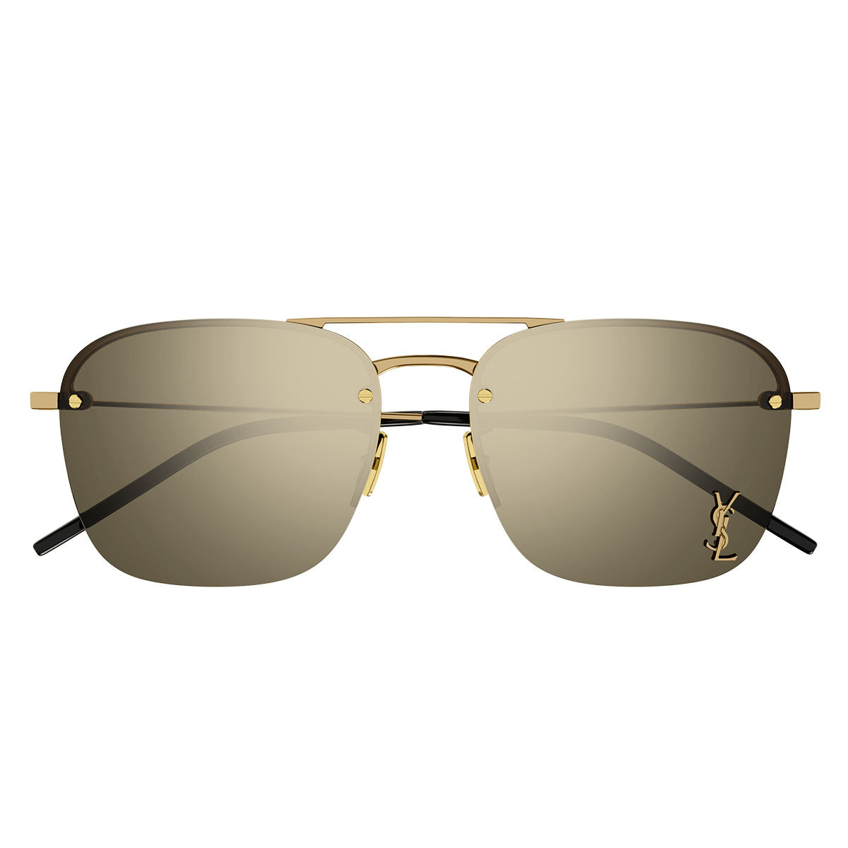 Saint Laurent Occhiali da Sole SL 309 M 004 Bronzo/Marrone Specchiato Unisex