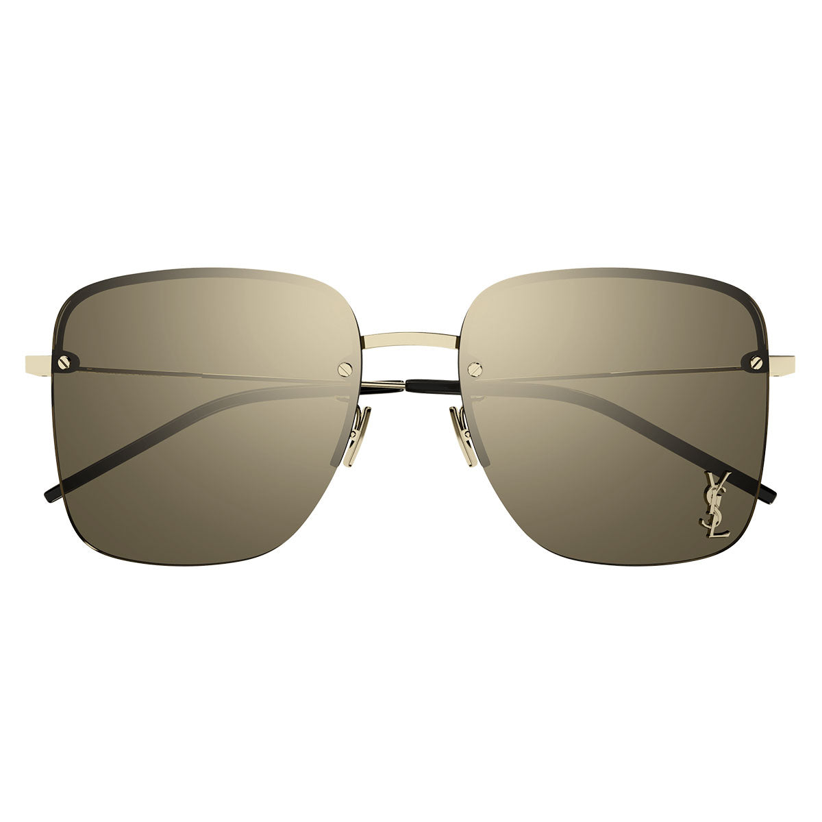 Saint Laurent Occhiali da Sole SL 312 M 006 Oro/Marrone Donna