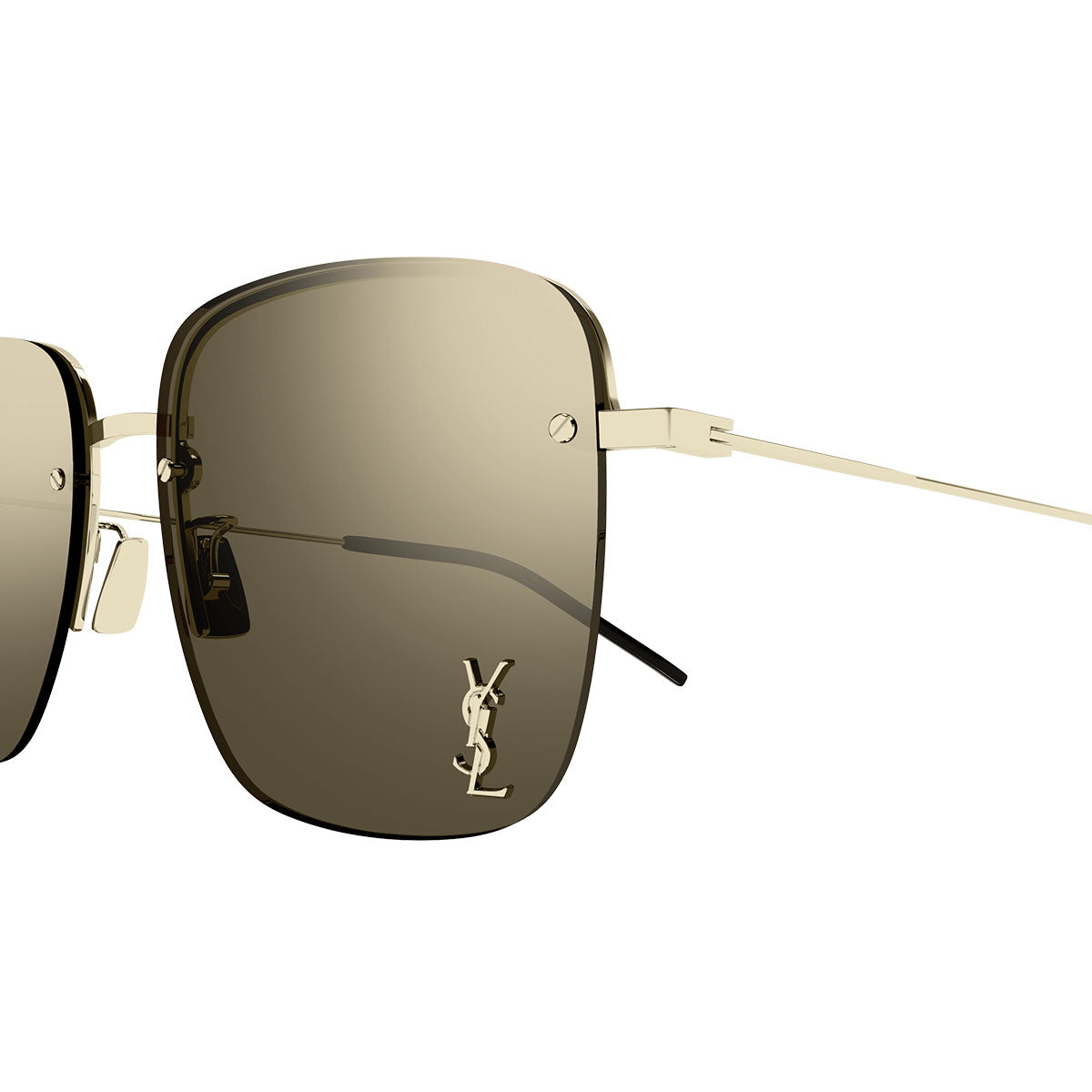 Saint Laurent Occhiali da Sole SL 312 M 006 Oro/Marrone Donna