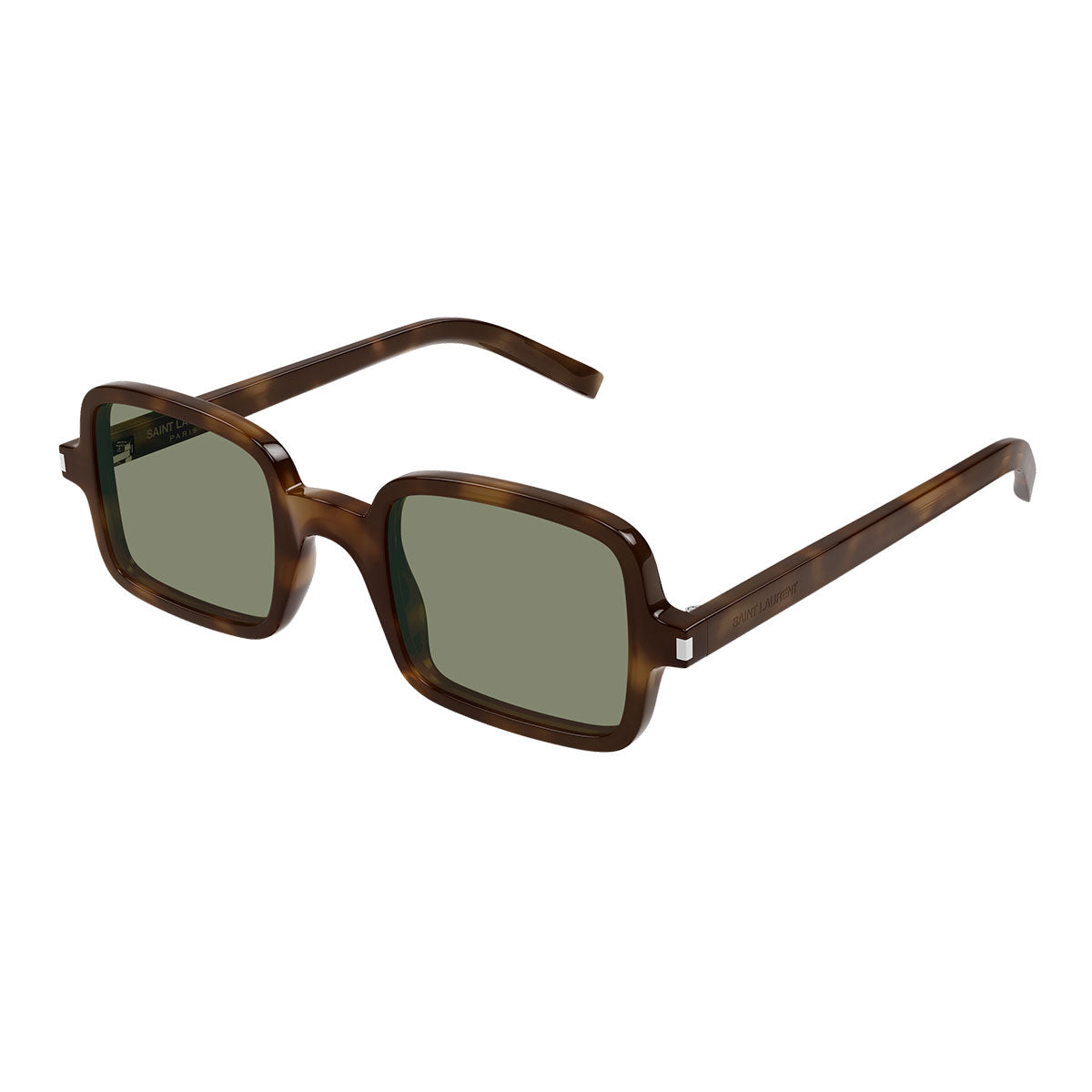 Saint Laurent Occhiali da Sole SL 332 002 Marrone/Verde Unisex