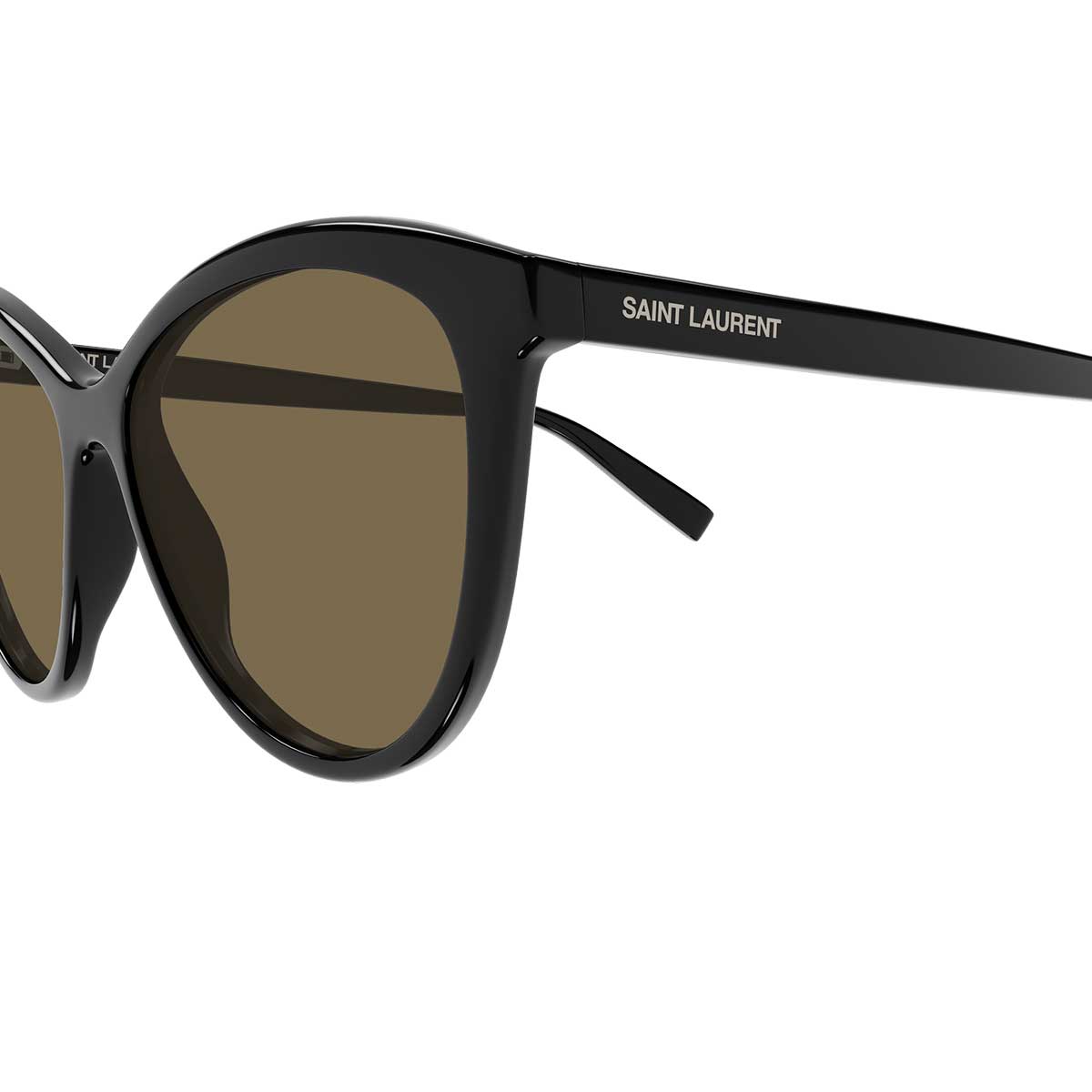 Saint Laurent Occhiali da Sole SL 456 009 Nero/Marrone Donna