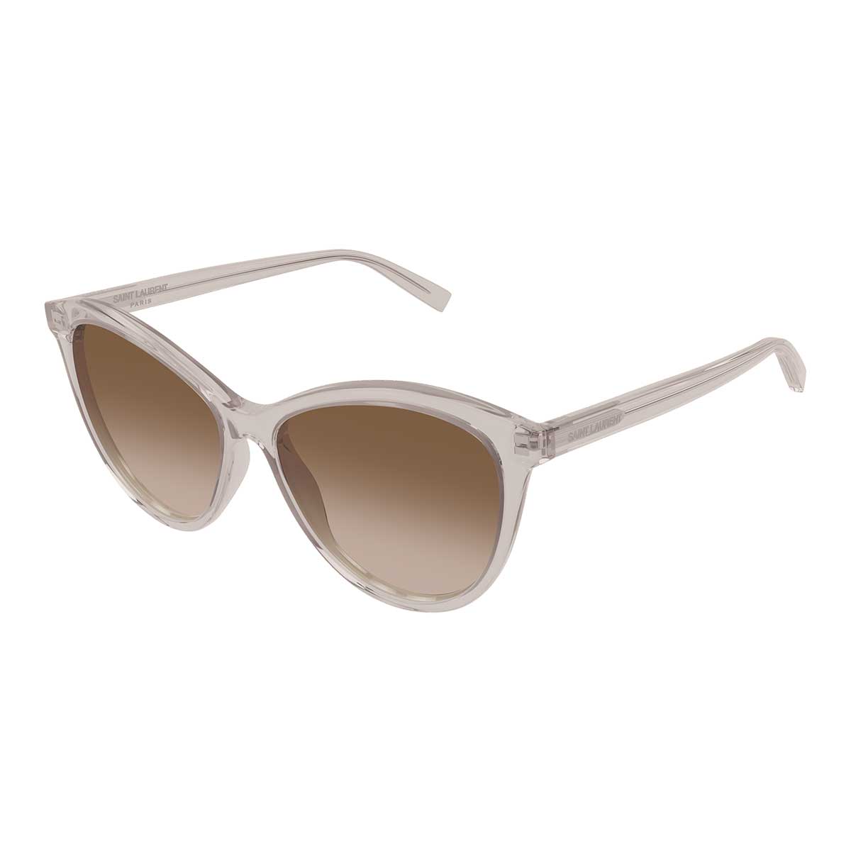 Saint Laurent Occhiali da Sole SL 456 011 Nude/Marrone Donna 2