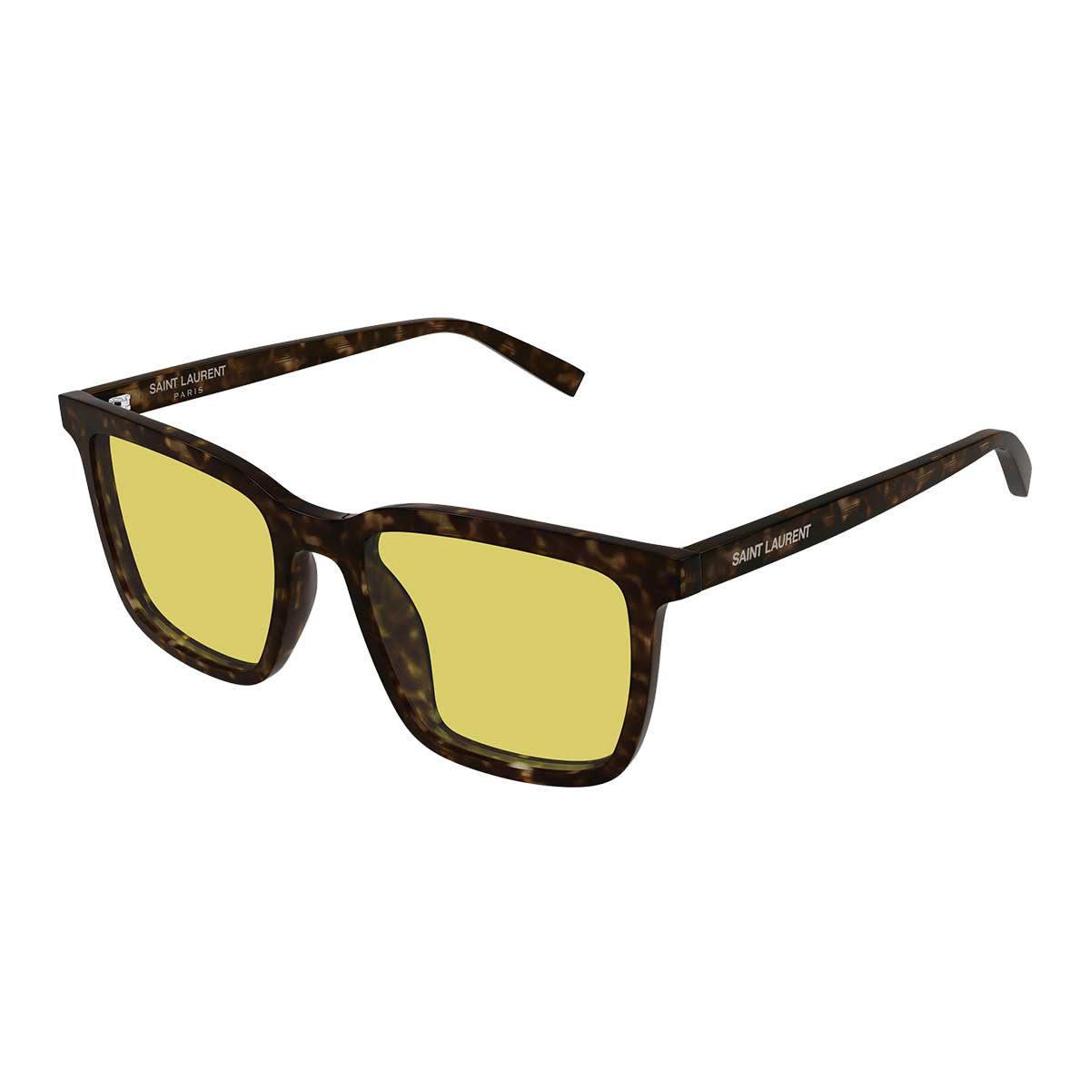 Saint Laurent Occhiali da Sole SL 500 008 Marrone/Giallo Uomo 2