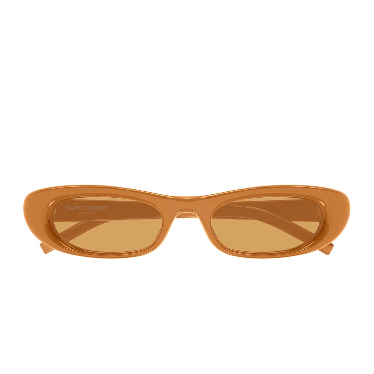 Saint Laurent Occhiali da Sole SL 557 SHADE PLUMP 005 Arancione/Arancione Donna