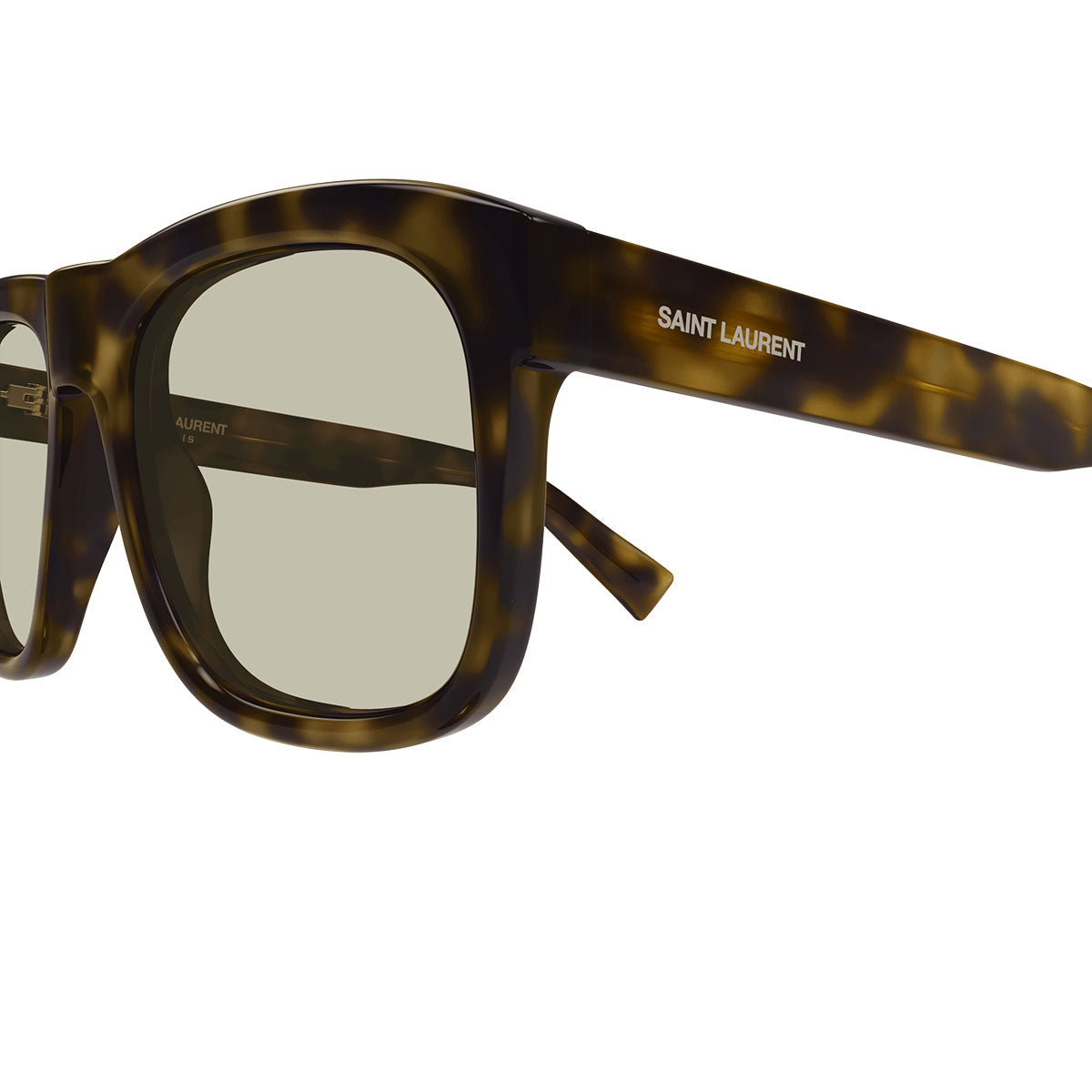Saint Laurent Occhiali da Sole SL 558 013 Marrone/Marrone Uomo