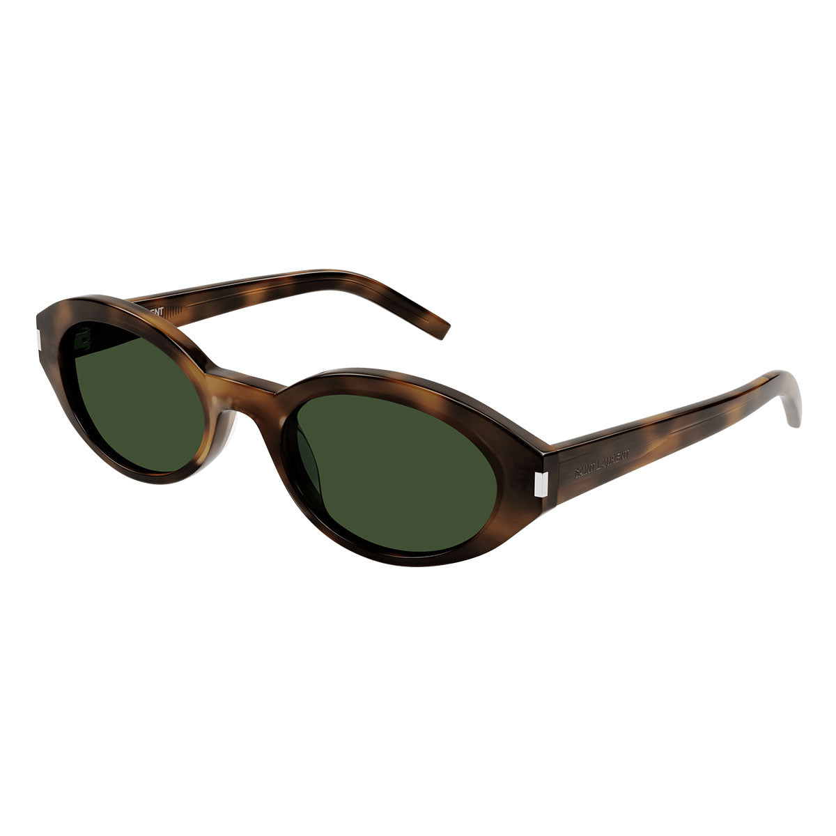 Saint Laurent Occhiali da Sole SL 567 002 Marrone/Verde Unisex