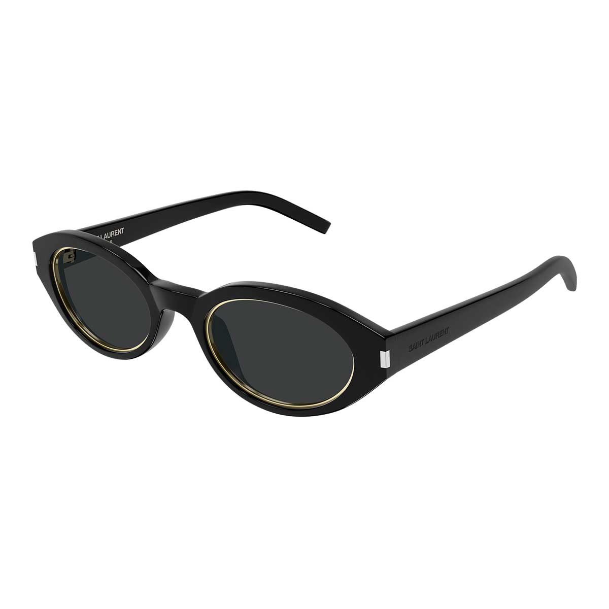 Saint Laurent Occhiali da Sole SL 567 RIM 004 Nero/Nero Donna 2
