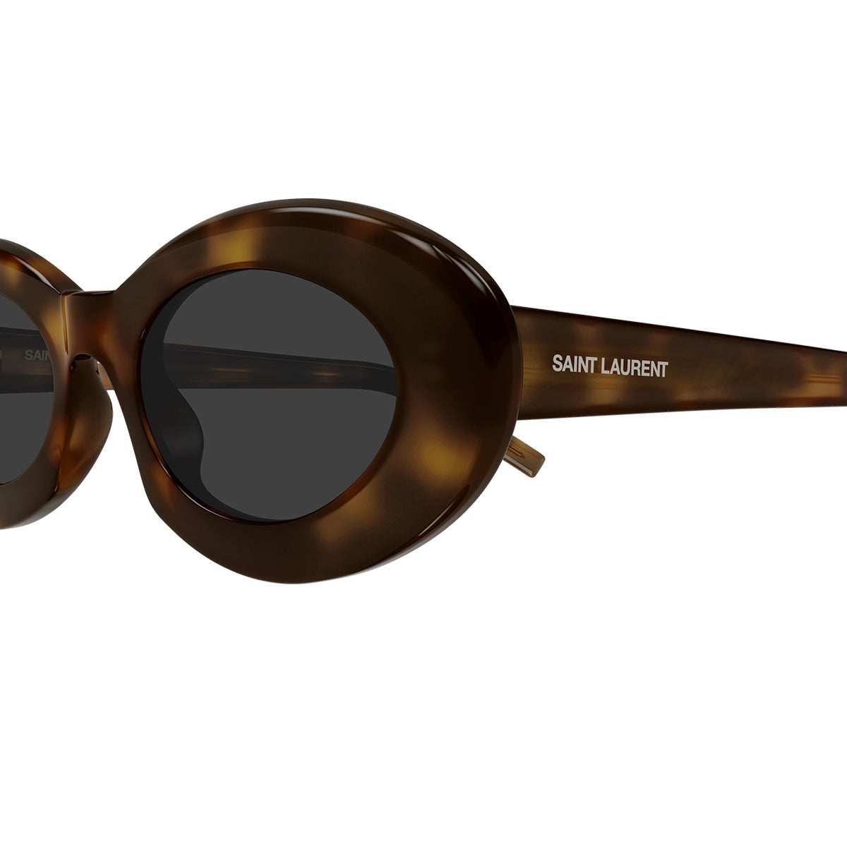 Saint Laurent Occhiali da Sole SL 594 009 Marrone/Grigio Donna