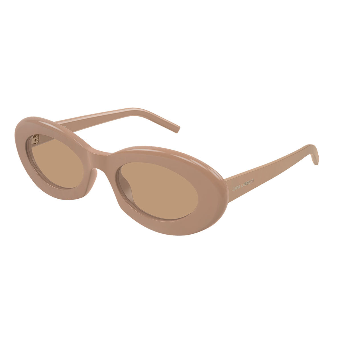 Saint Laurent Occhiali da Sole SL 594 010 Marrone/Marrone Donna