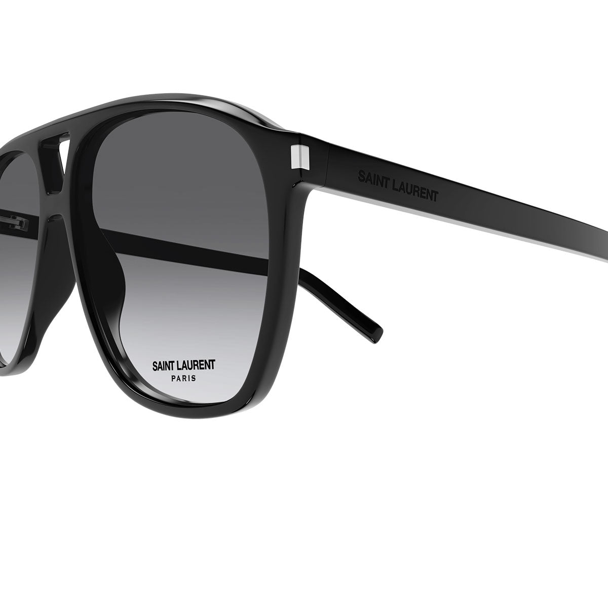 Saint Laurent Occhiali da Sole SL 596 DUNE 006 Nero/Grigio Donna