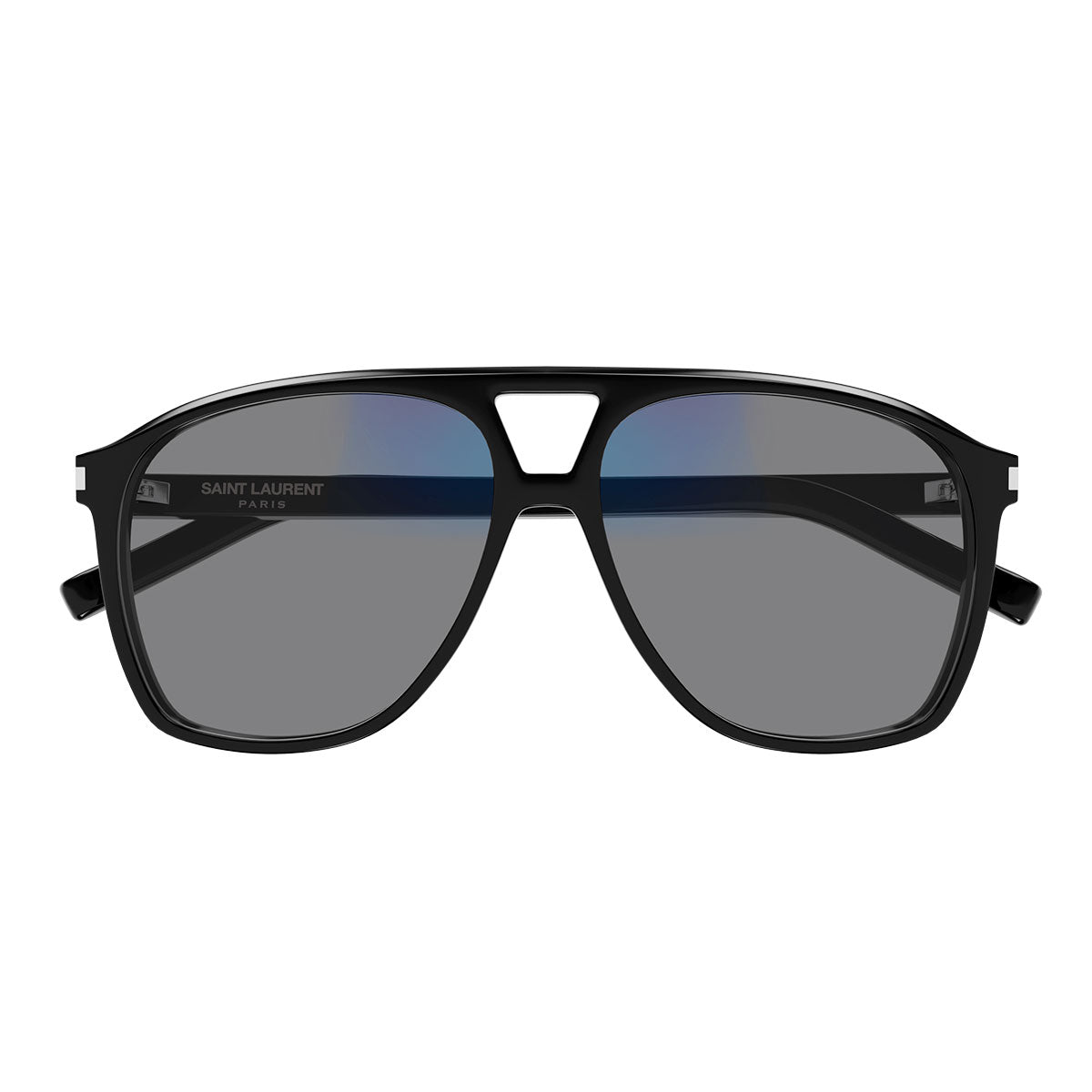 Saint Laurent Occhiali da Sole SL 596 DUNE 007 Nero/Trasparente Donna Fotocromatici