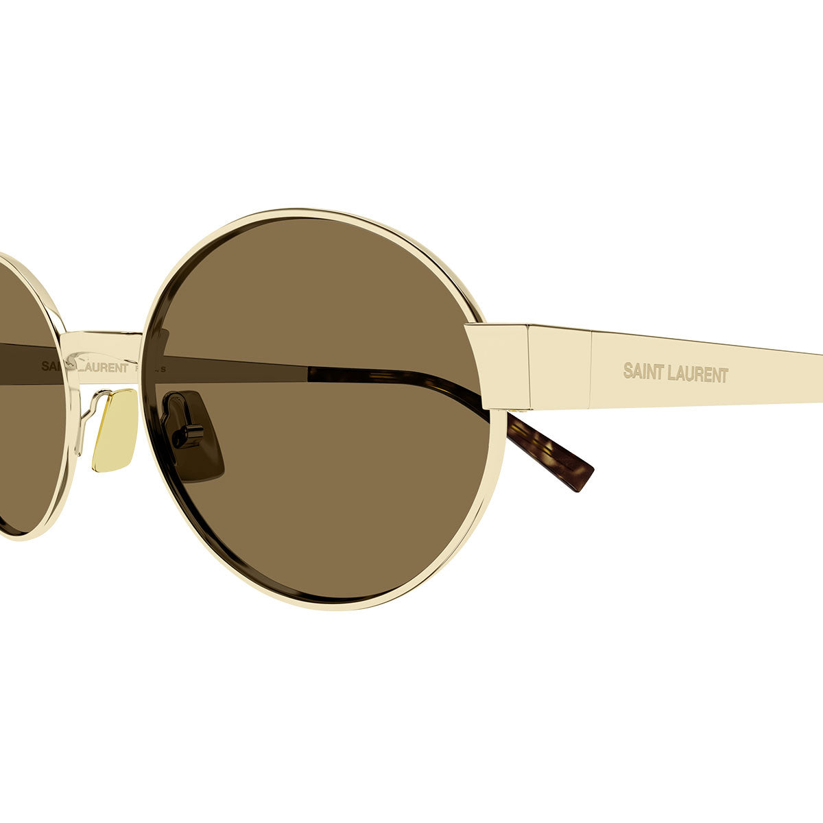 Saint Laurent Occhiali da Sole SL 692 004 Oro/Marrone Unisex