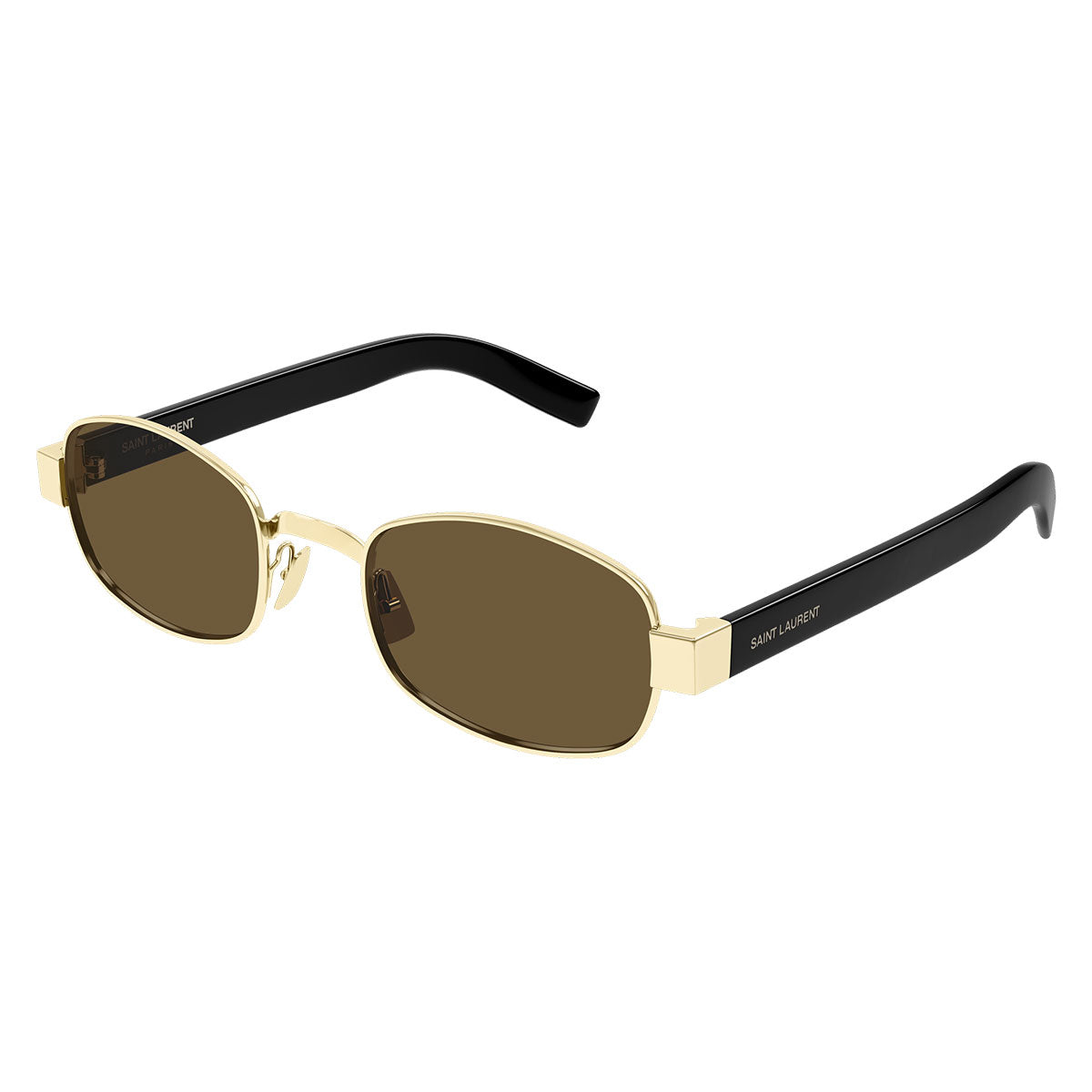 Saint Laurent Occhiali da Sole SL 706 001 Nero/Marrone Unisex