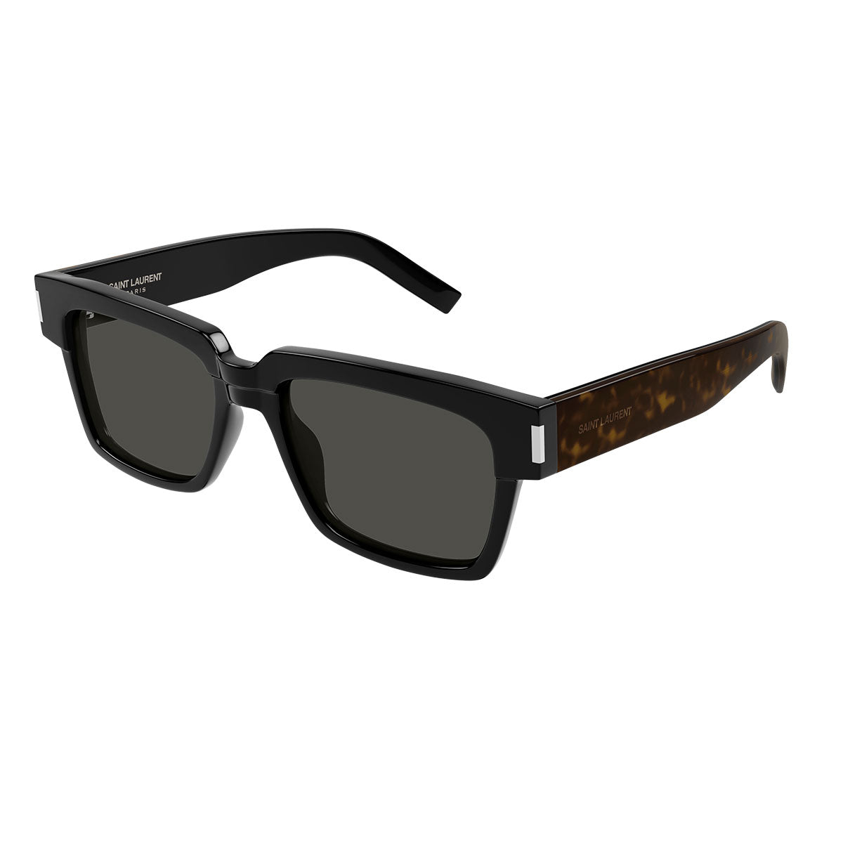 Saint Laurent Occhiali da Sole SL 732 VADIM 002 Marrone Nero/Grigio Unisex