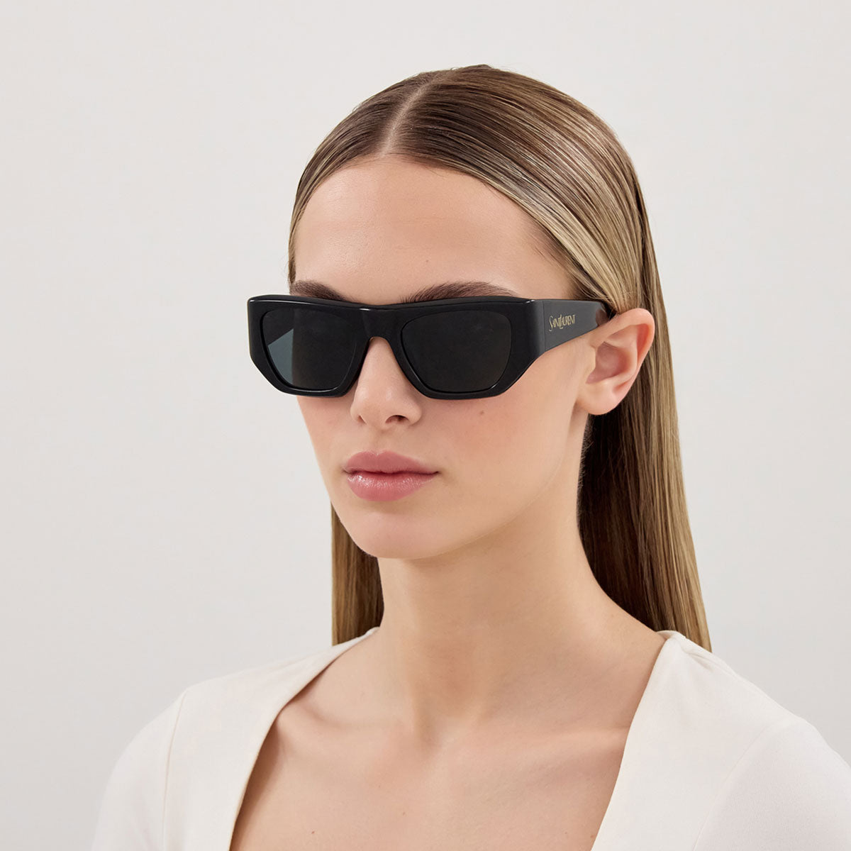 Saint Laurent Occhiali da Sole SL 740 005 Nero/Nero Donna
