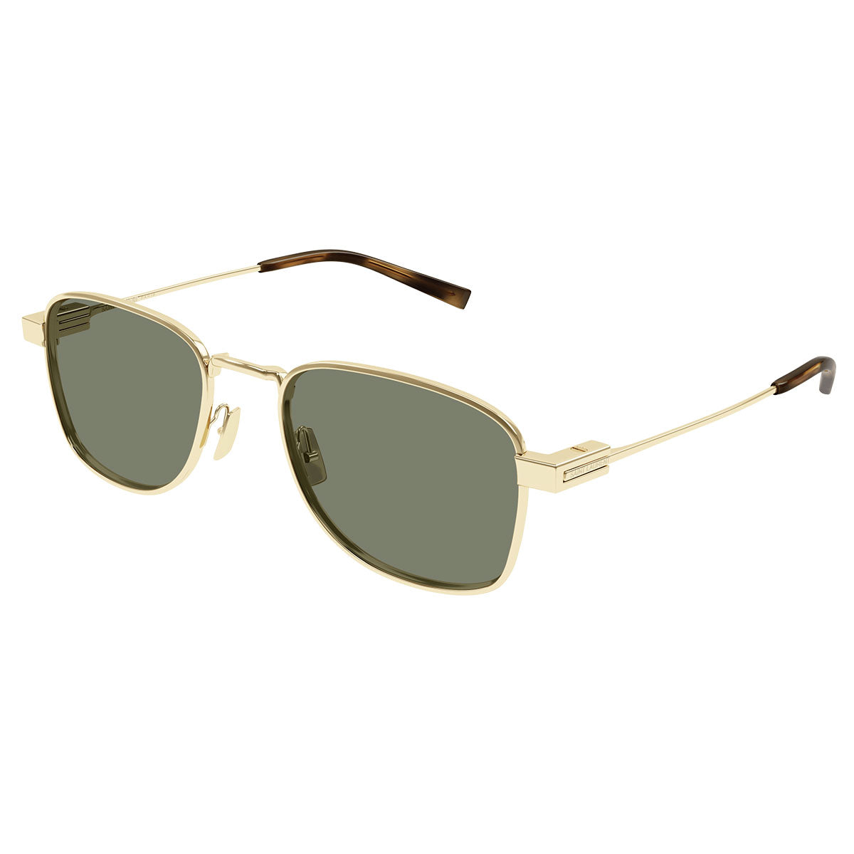 Saint Laurent Occhiali da Sole SL 741 003 Oro/Verde Uomo