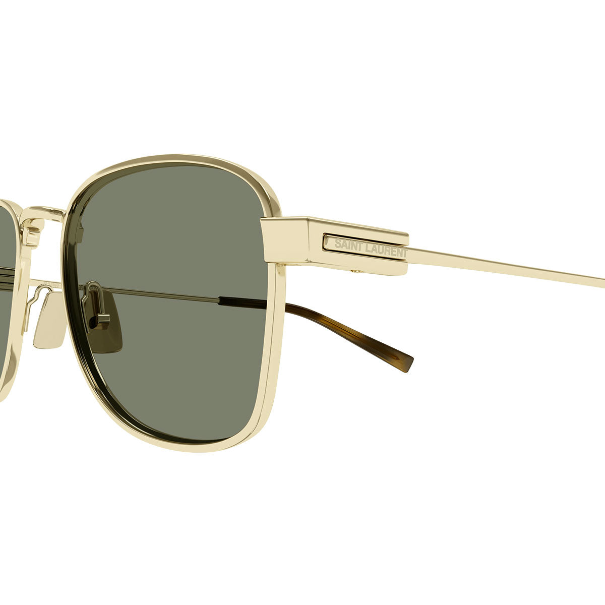 Saint Laurent Occhiali da Sole SL 741 003 Oro/Verde Uomo
