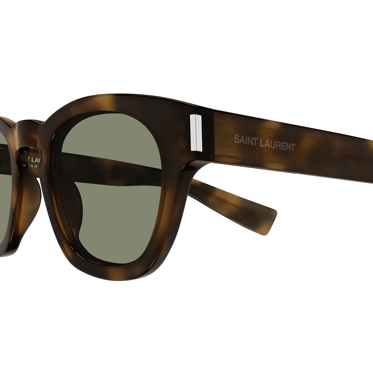 Saint Laurent Occhiali da Sole SL 746 003 Marrone/Verde Unisex