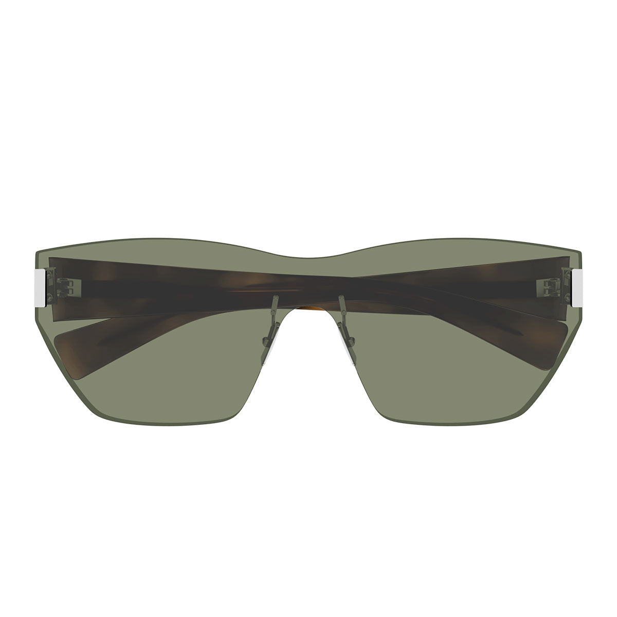 Saint Laurent Occhiali da Sole SL 755 002 Marrone/Verde Donna