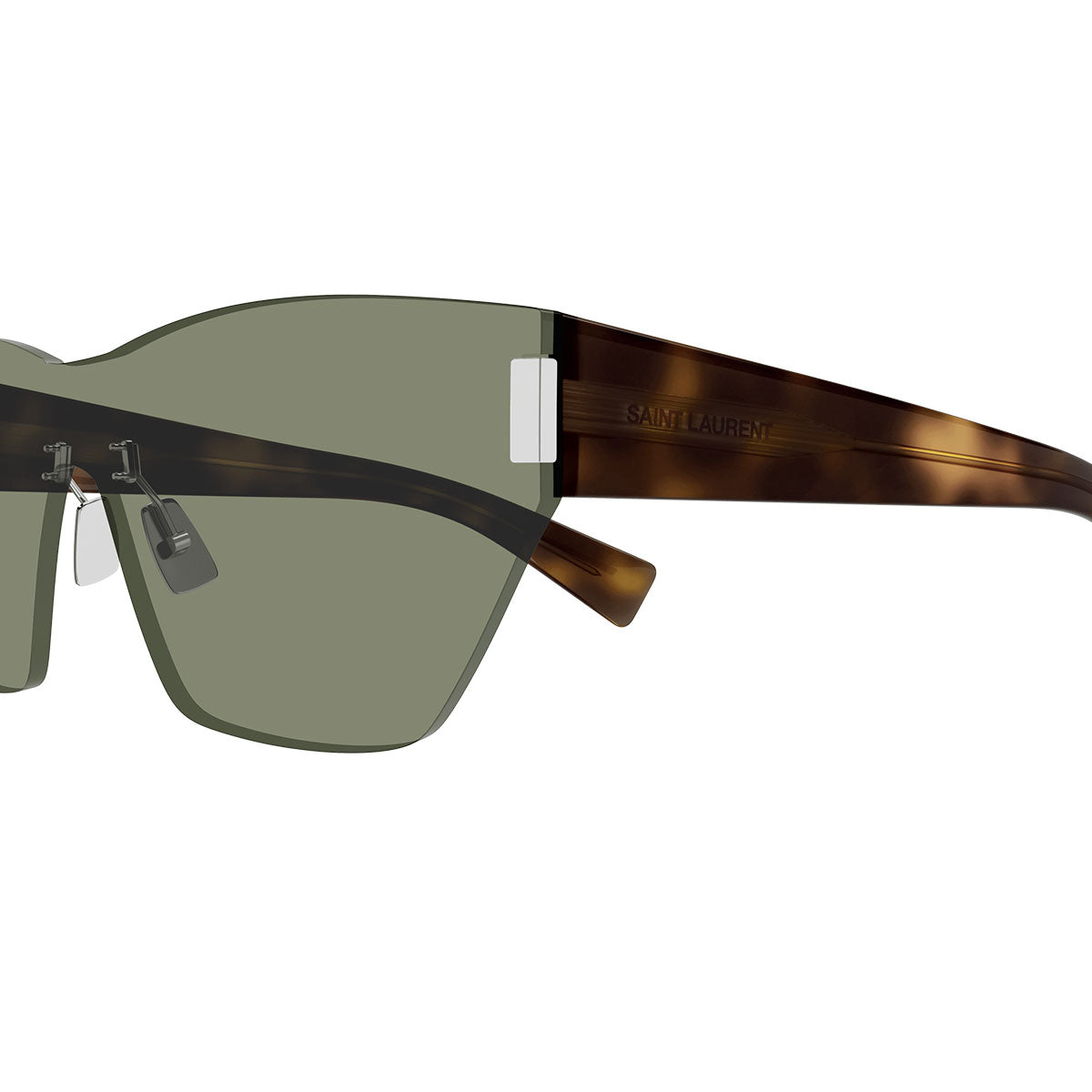 Saint Laurent Occhiali da Sole SL 755 002 Marrone/Verde Donna
