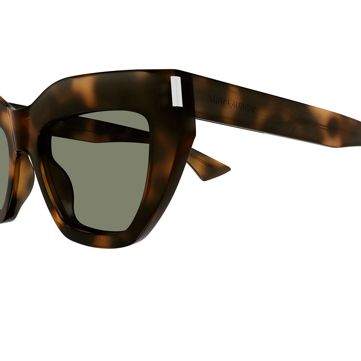 Saint Laurent Occhiali da Sole SL 759 003 Marrone/Verde Donna