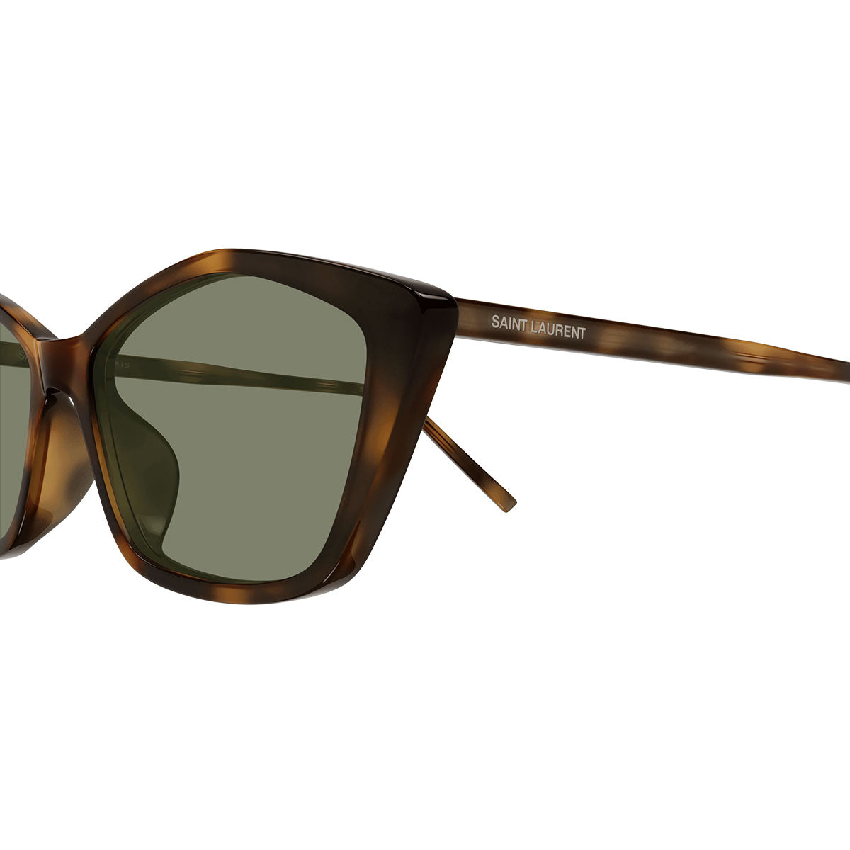 Saint Laurent Occhiali da Sole SL 775 003 Marrone/Verde Donna
