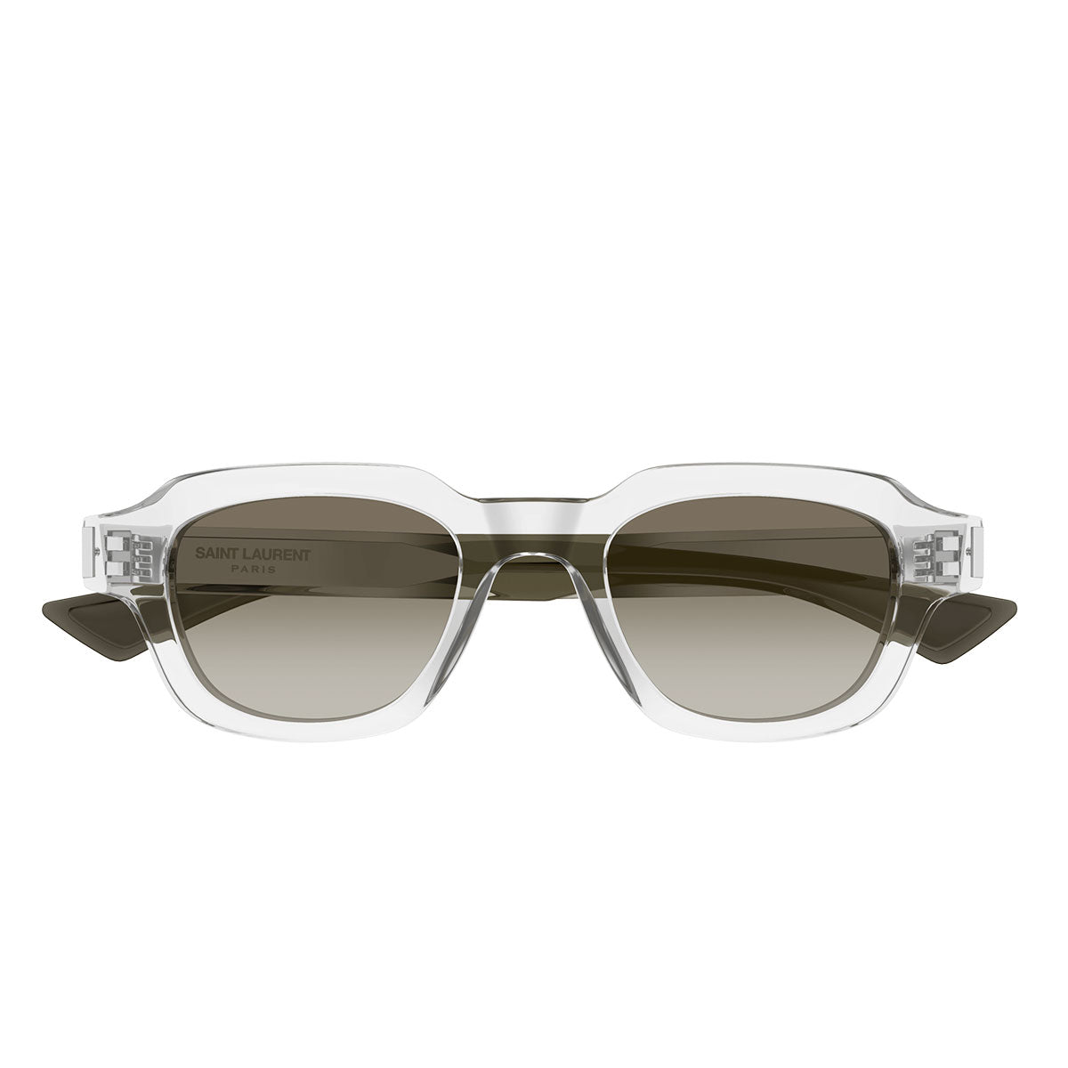 Saint Laurent Occhiali da Sole SL 791 004 Cristallo/Verde Unisex
