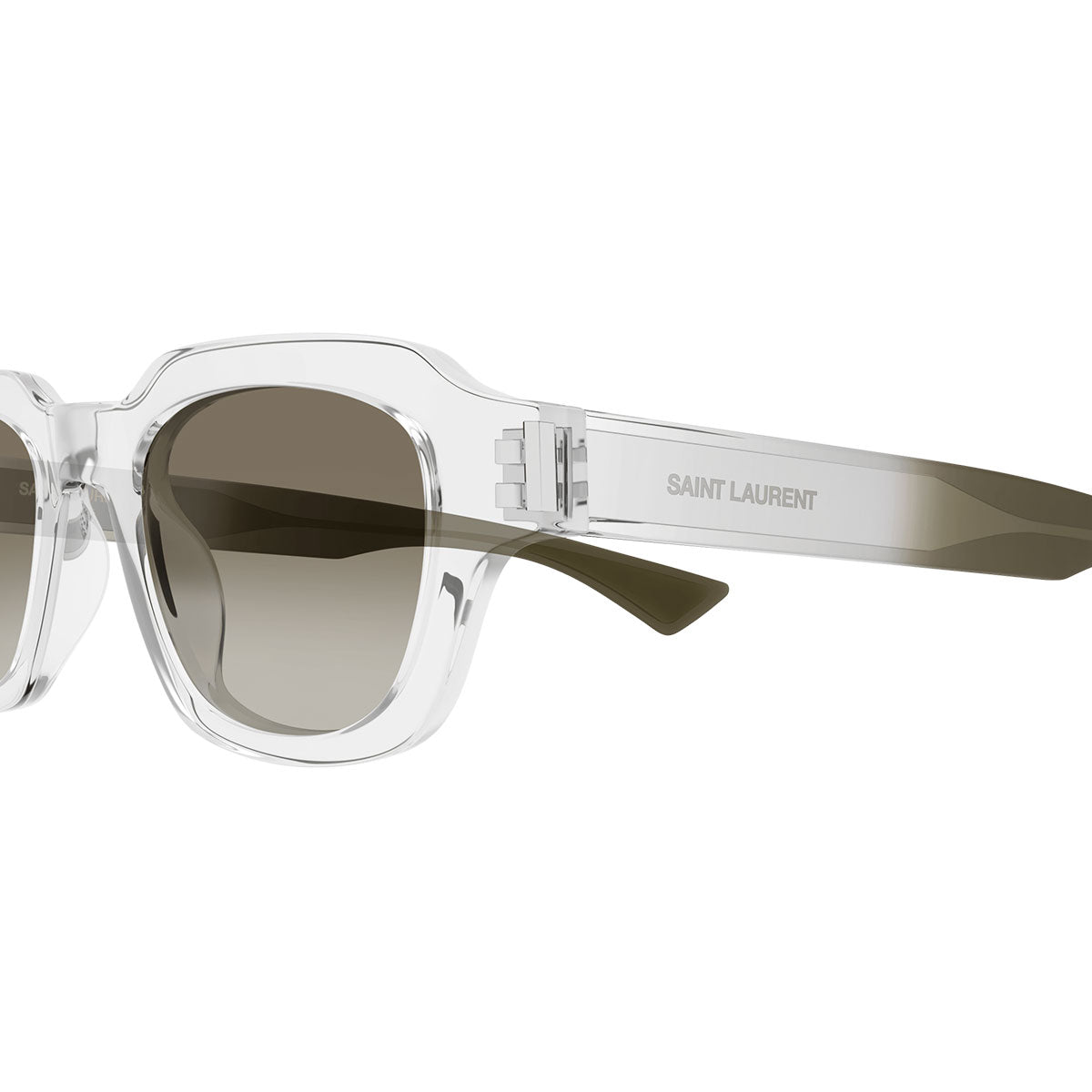 Saint Laurent Occhiali da Sole SL 791 004 Cristallo/Verde Unisex
