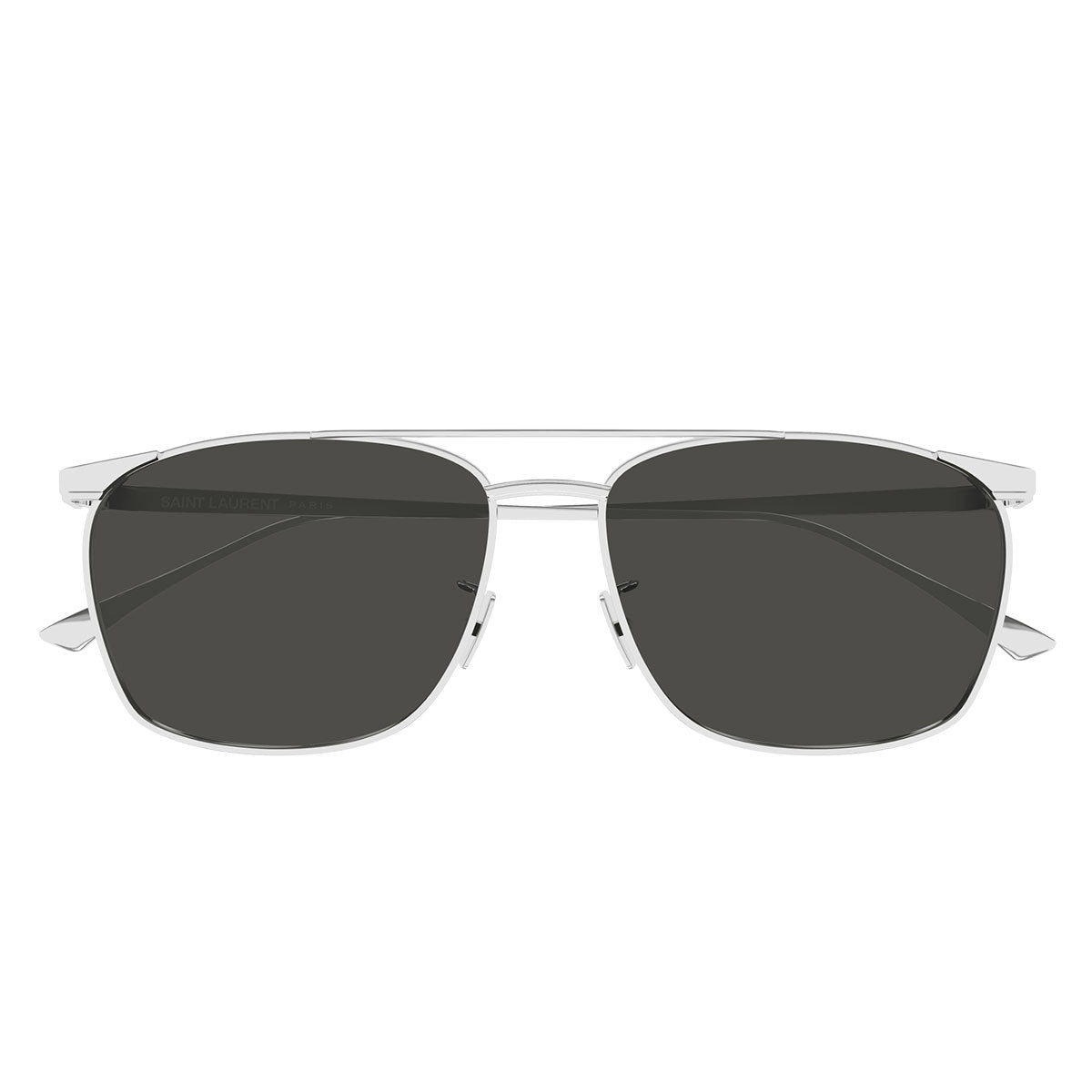 Saint Laurent Occhiali da Sole SL 796 VINCENT 002 Argento/Grigio Uomo