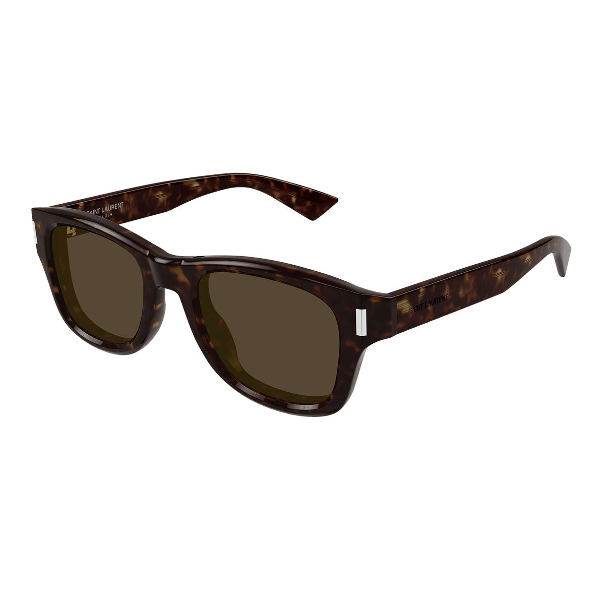 Saint Laurent Occhiali da Sole SL 801 002 Marrone/Marrone Uomo
