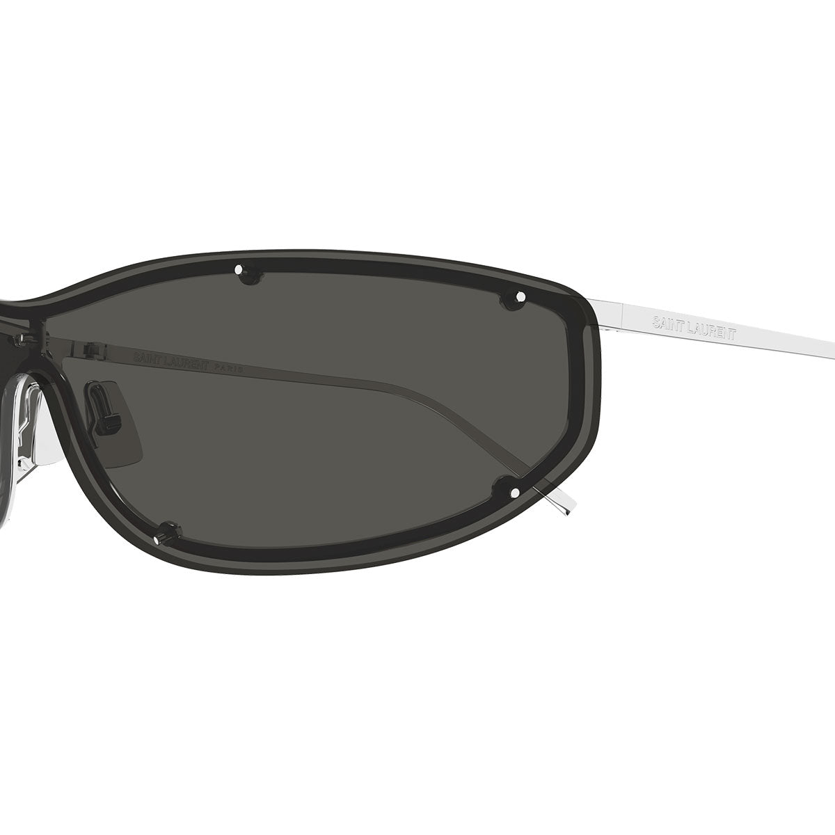 Saint Laurent Occhiali da Sole SL 807 001 Argento/Grigio Unisex