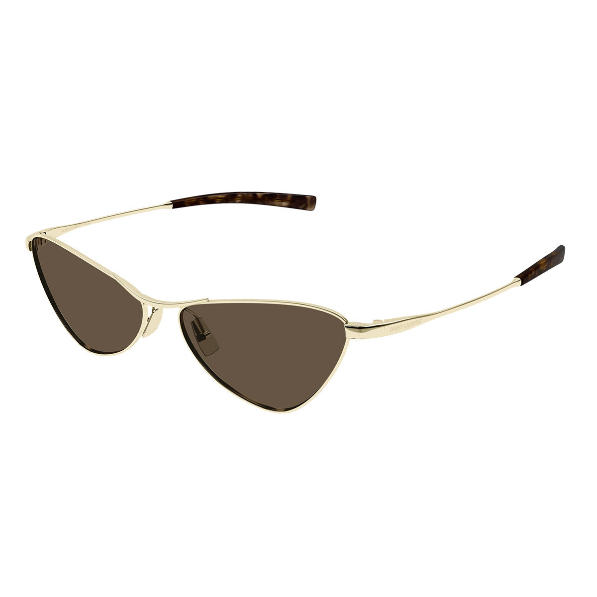 Saint Laurent Occhiali da Sole SL 830 004 Oro/Marrone Donna