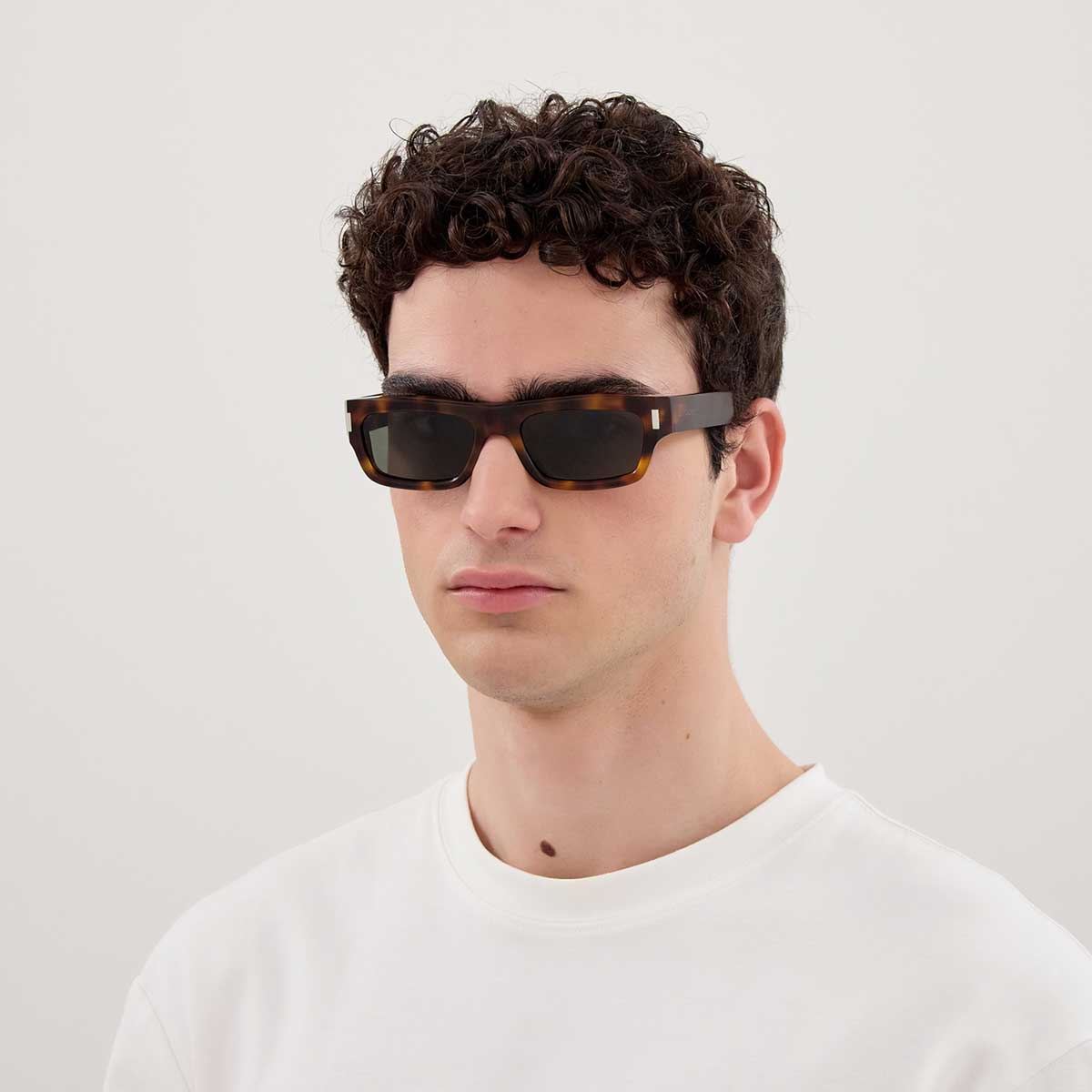 Saint Laurent Occhiali da Sole SL 837 002 Marrone/Grigio Uomo 4