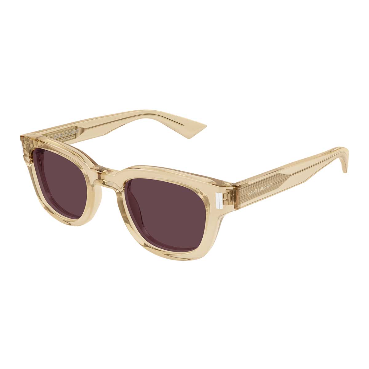 Saint Laurent Occhiali da Sole SL 838 008 Giallo/Viola Uomo 2