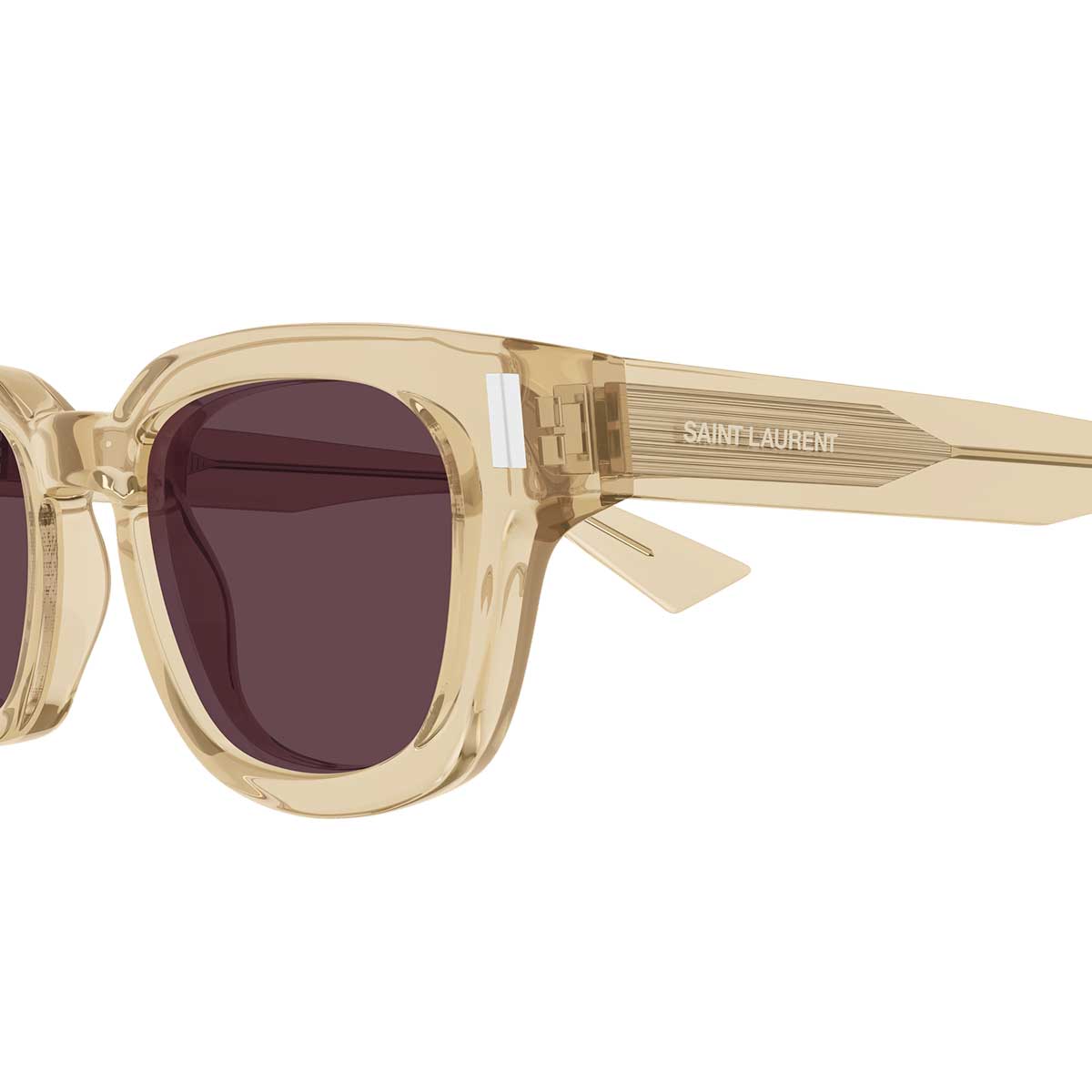 Saint Laurent Occhiali da Sole SL 838 008 Giallo/Viola Uomo 3